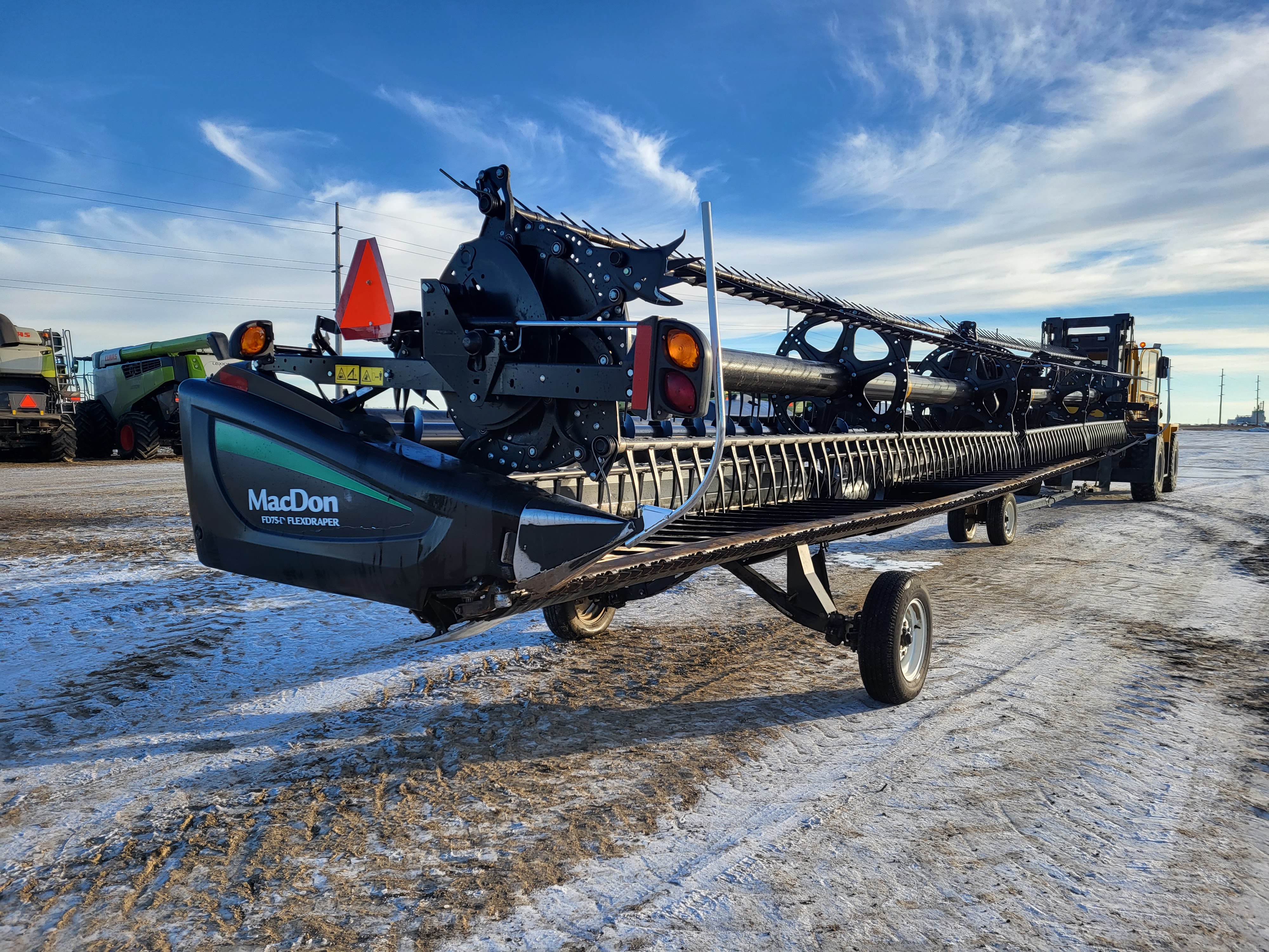 2018 MacDon FD75-40 Header Flex