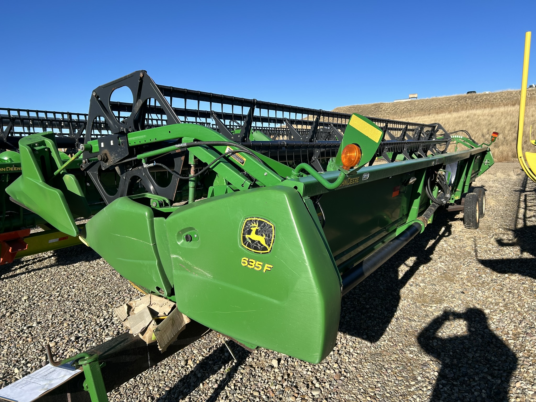 2010 John Deere 635F Header Combine