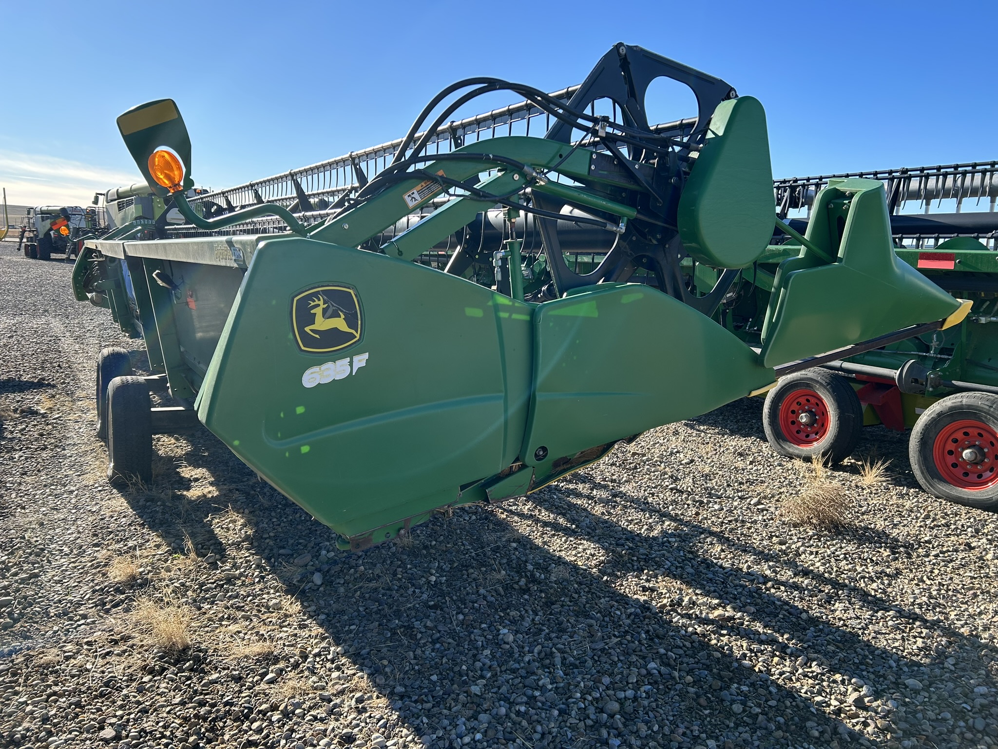 2010 John Deere 635F Header Combine