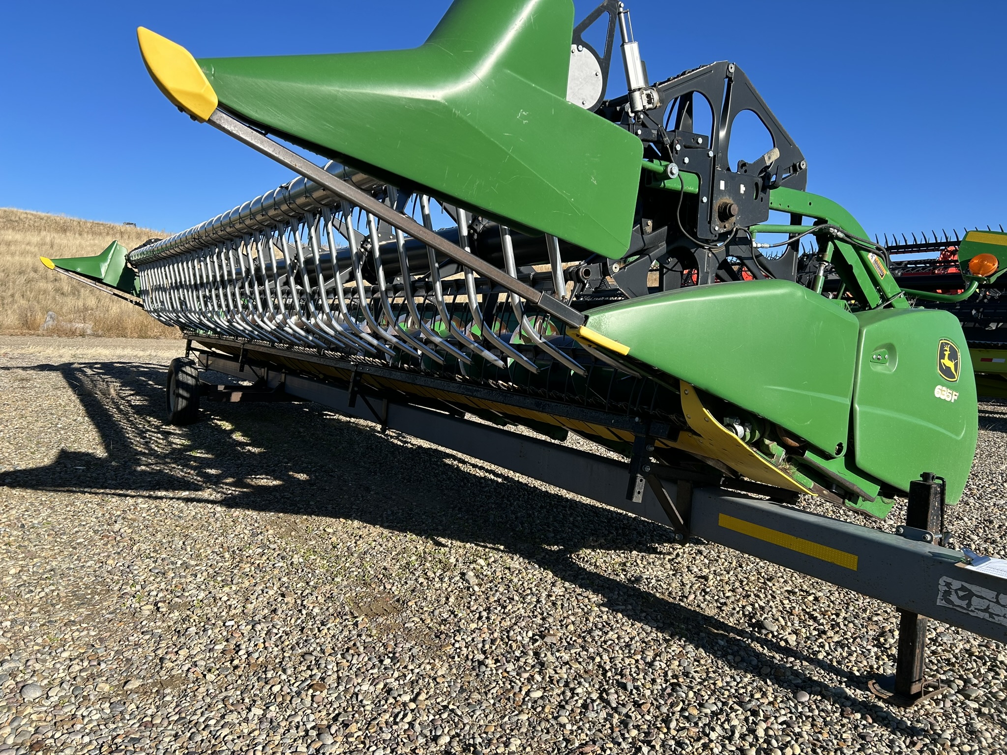 2010 John Deere 635F Header Combine