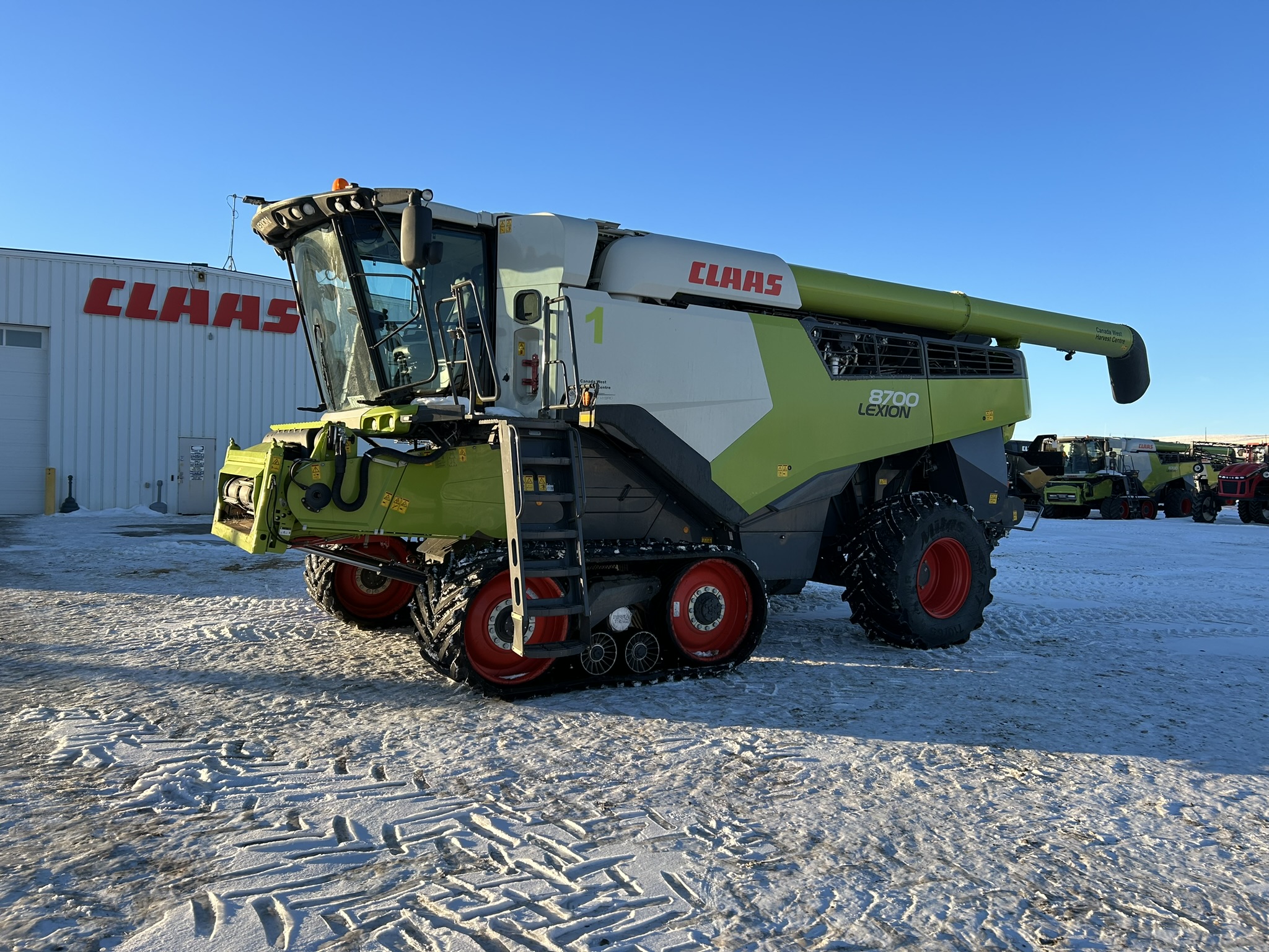 2021 CLAAS 8700TT Combine