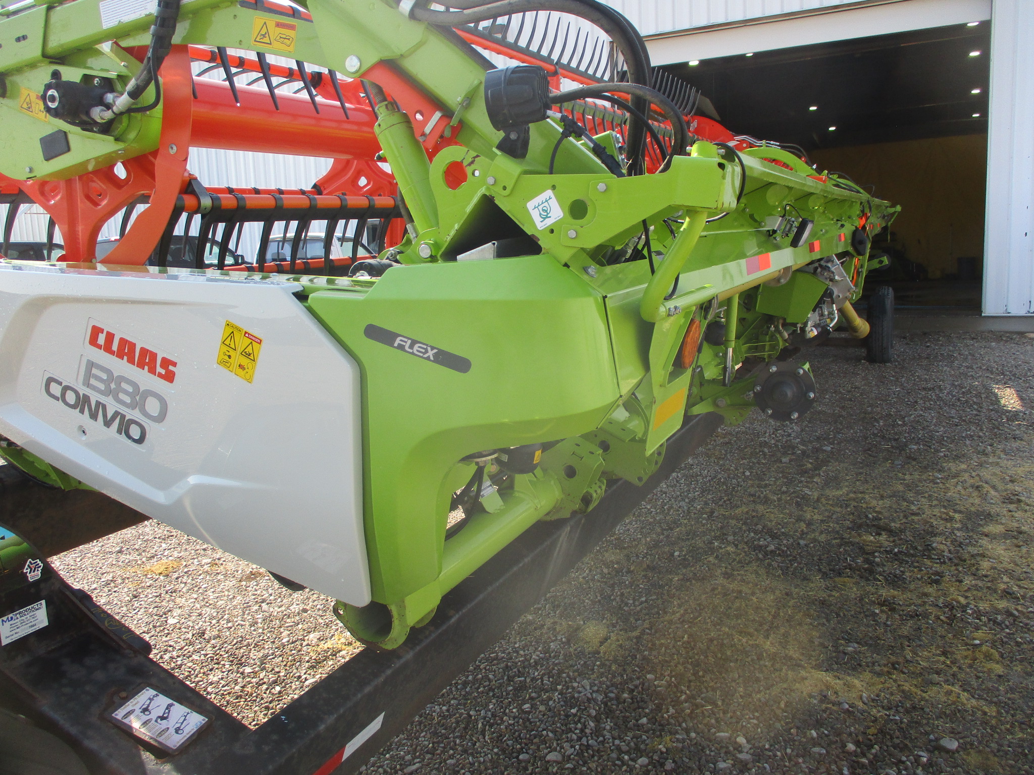 2022 CLAAS Convio 1380 Header Draper Flex