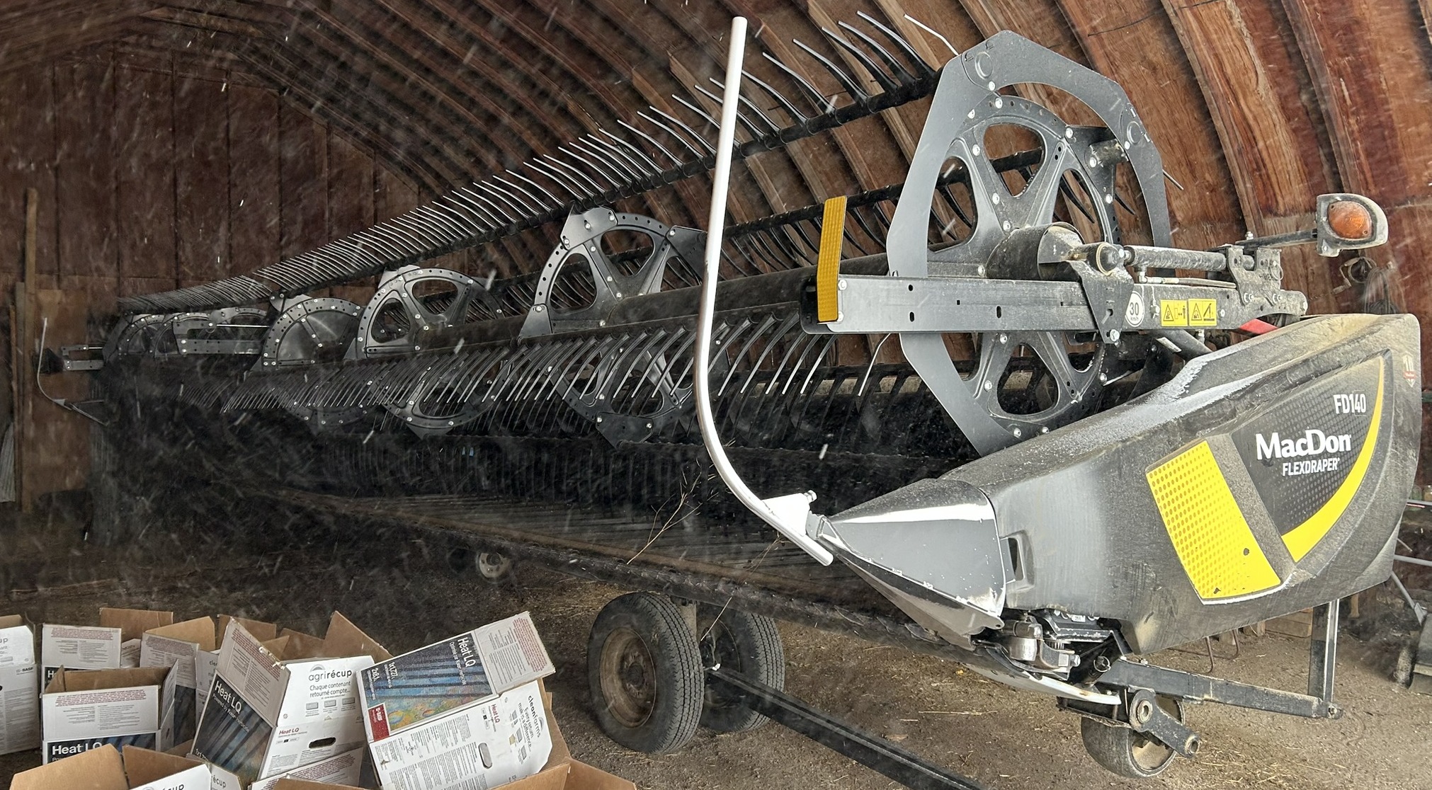 2020 MacDon FD140 Header Combine