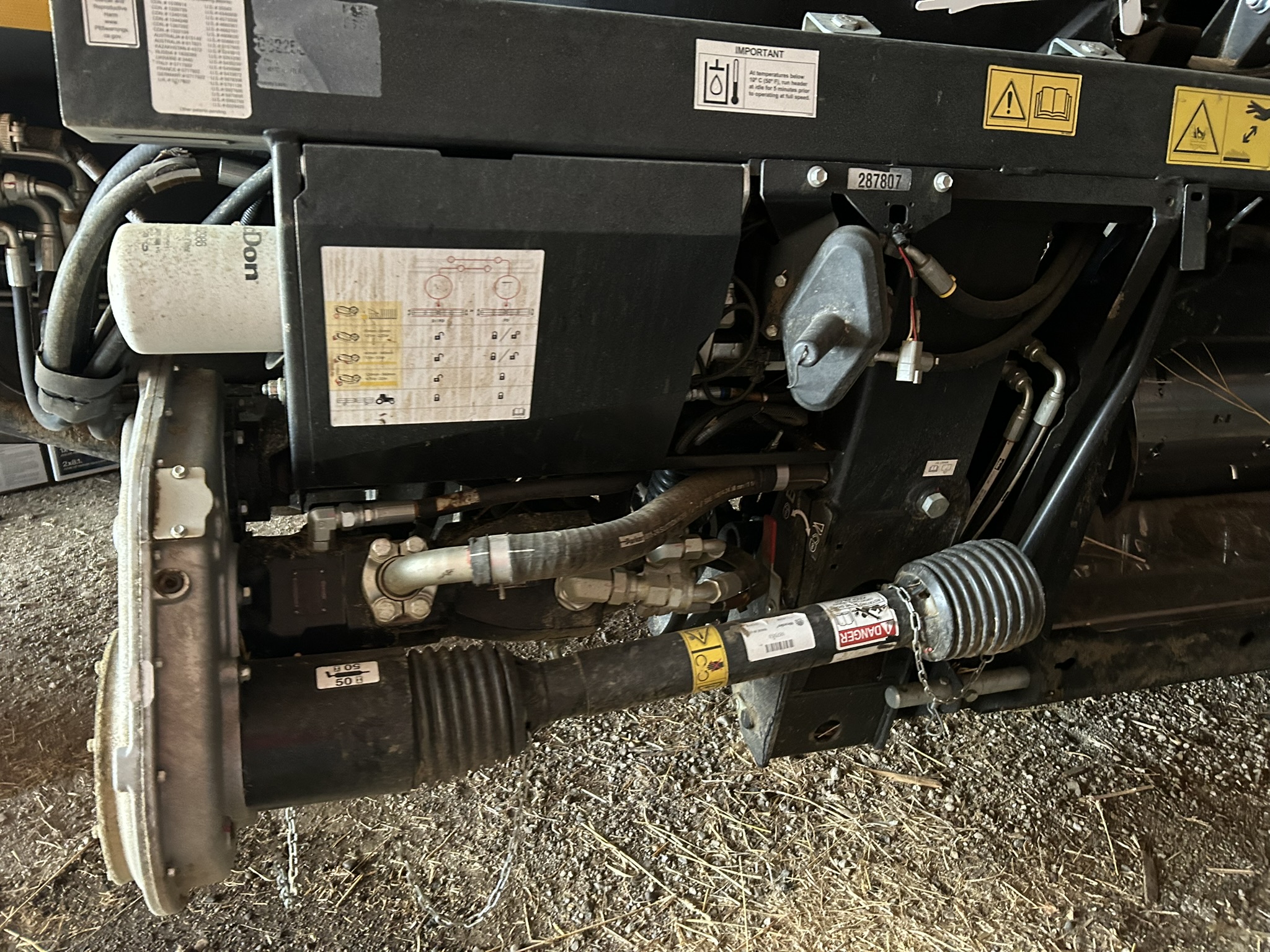 2020 MacDon FD140 Header Combine