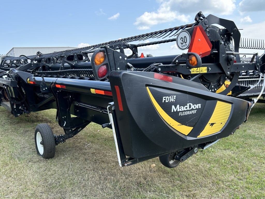 2022 MacDon FD145 Header Draper Flex