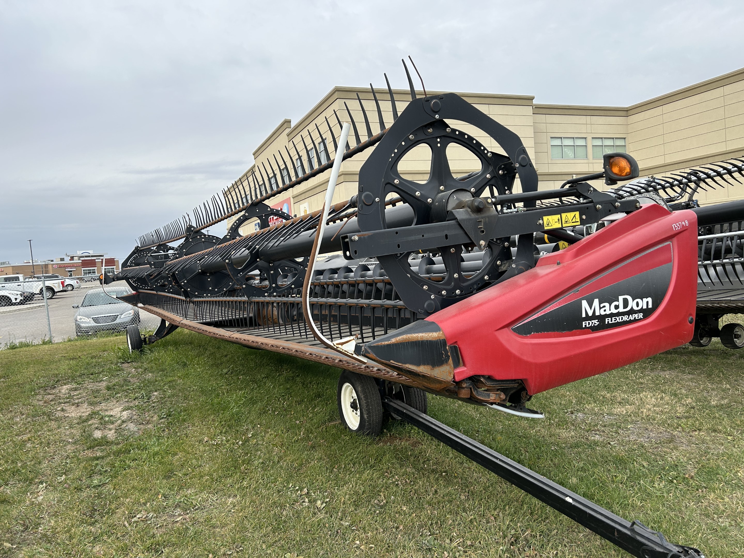 2015 MacDon FD75 Header Draper Flex