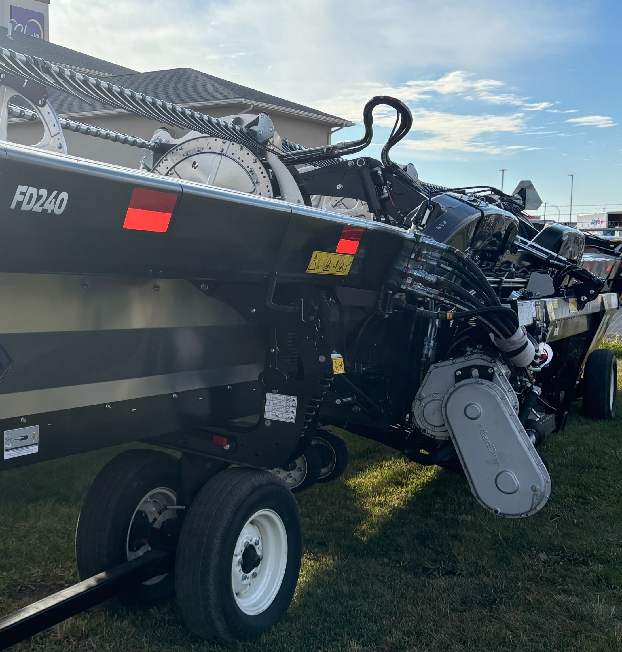 2023 MacDon FD240 Header Draper Flex