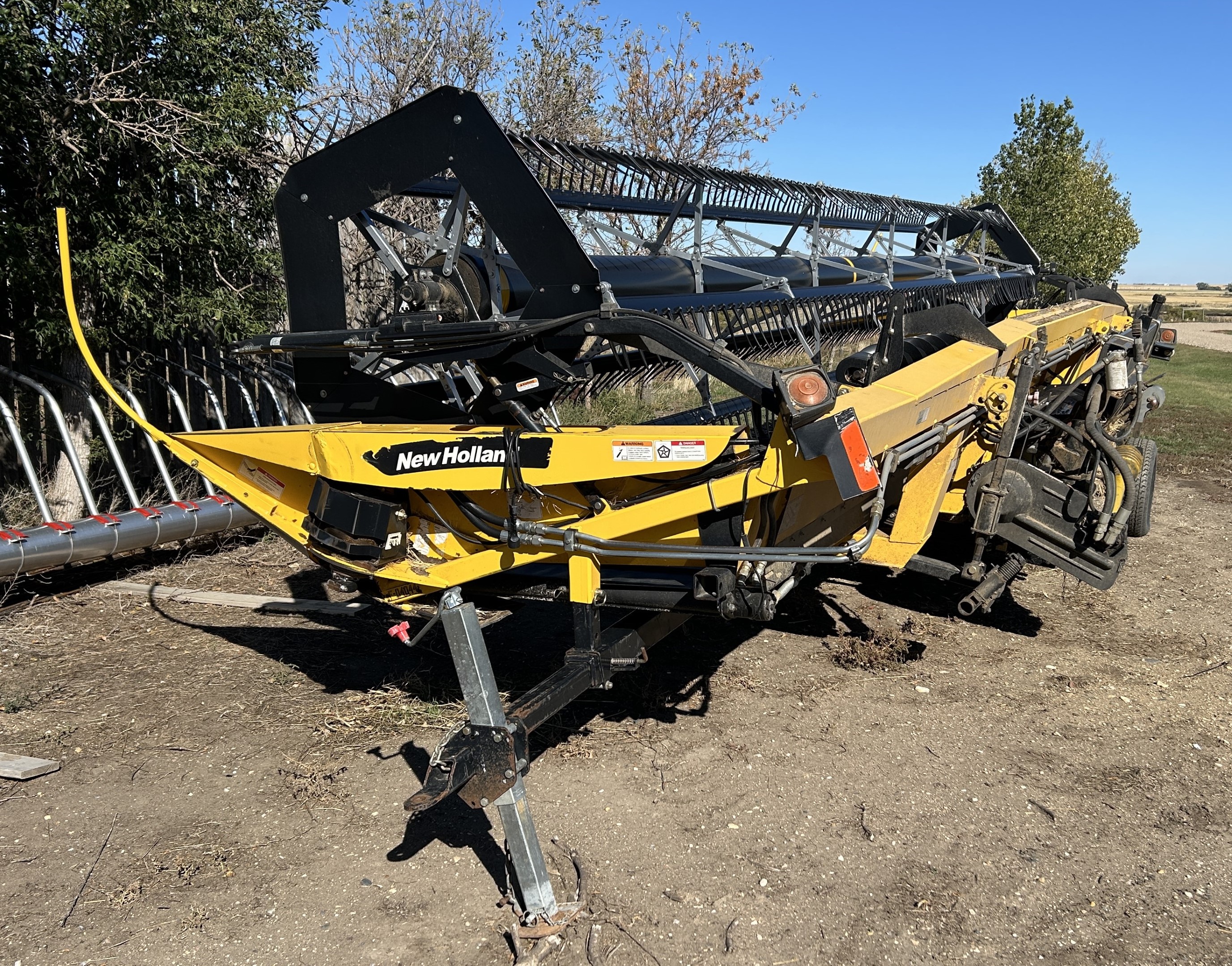 2007 New Holland 94C-30 Header Draper