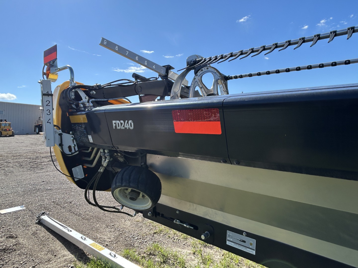 2024 MacDon FD240 Header Draper Flex