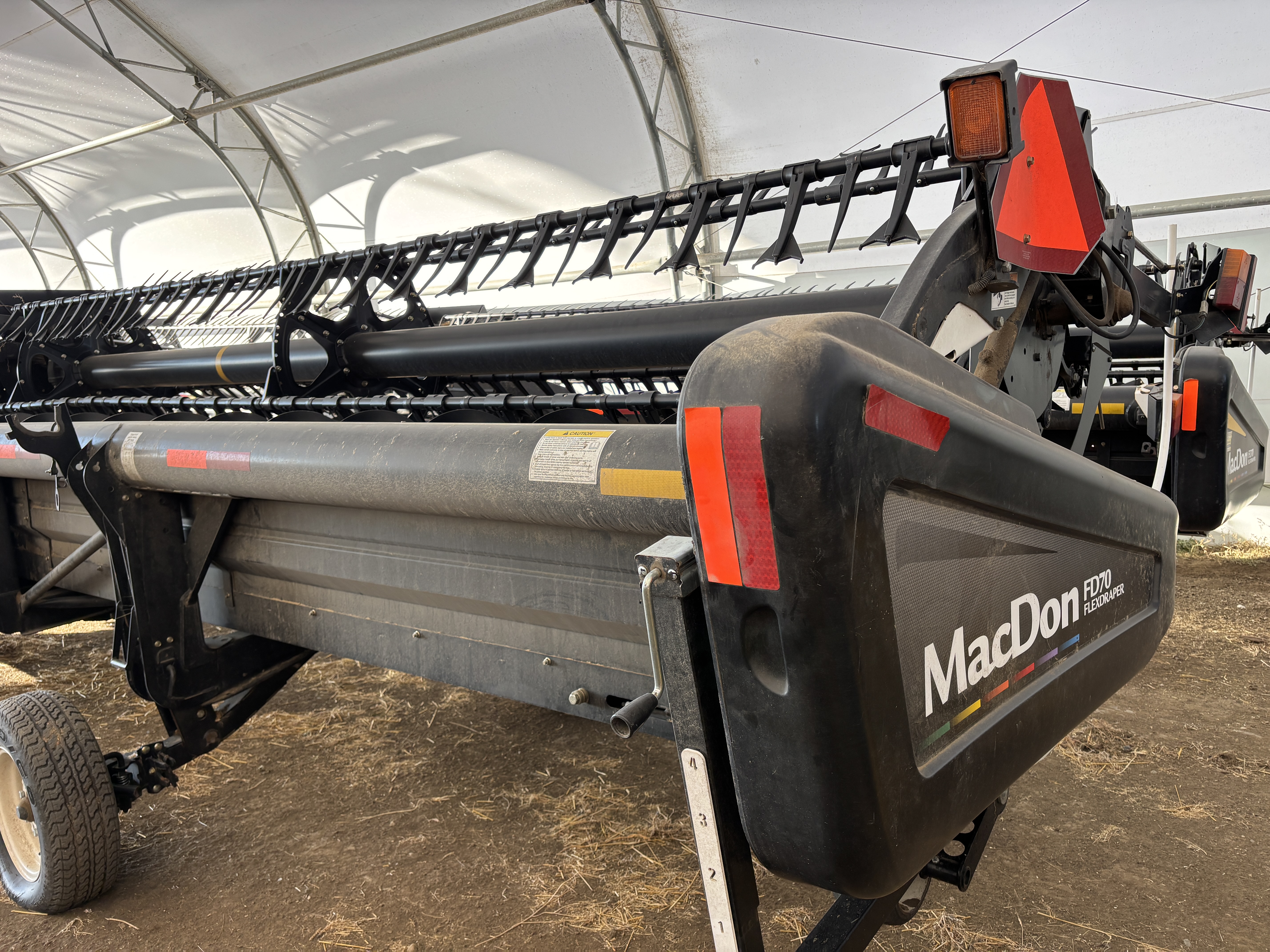 2011 MacDon FD70-40 Header Draper Flex