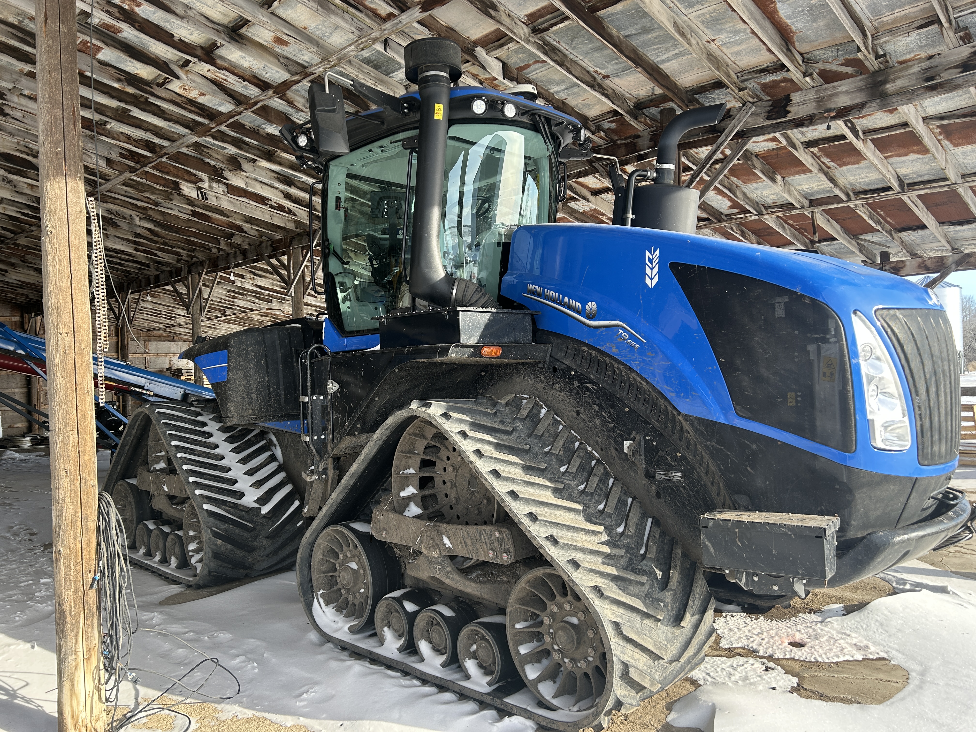 2024 New Holland T9.655 Tractor Rubber Track