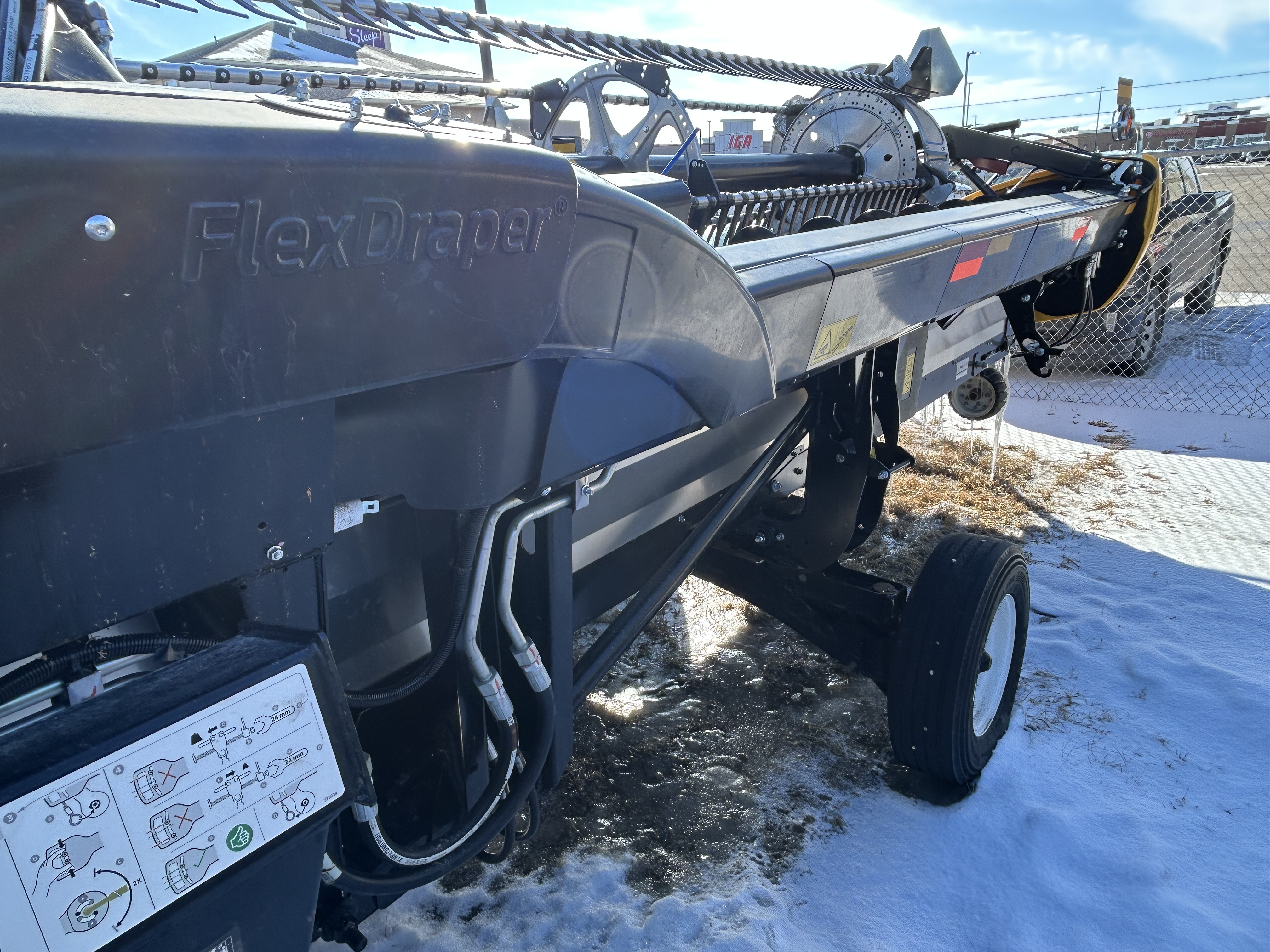 2025 MacDon FD245 Header Draper Flex