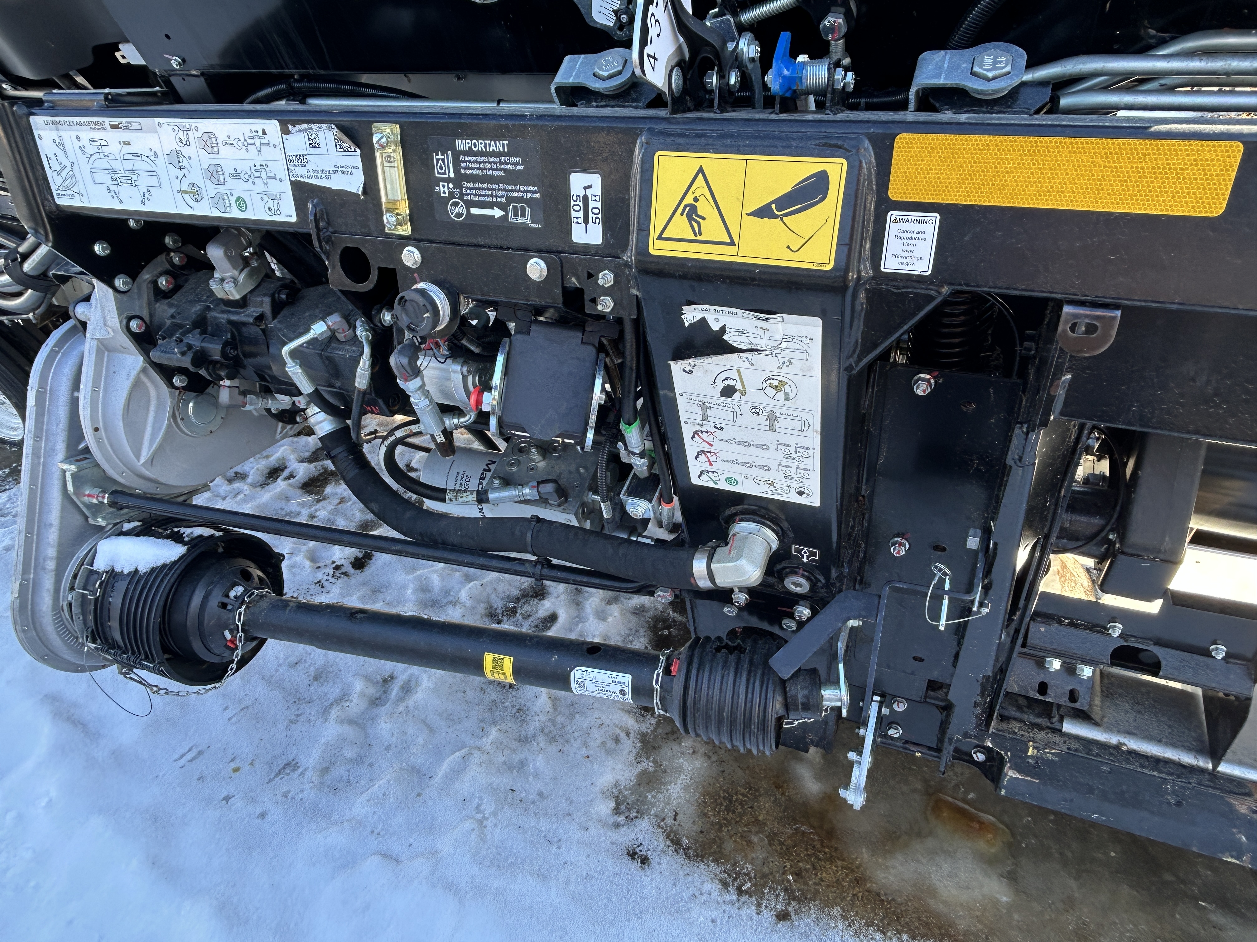 2025 MacDon FD245 Header Draper Flex