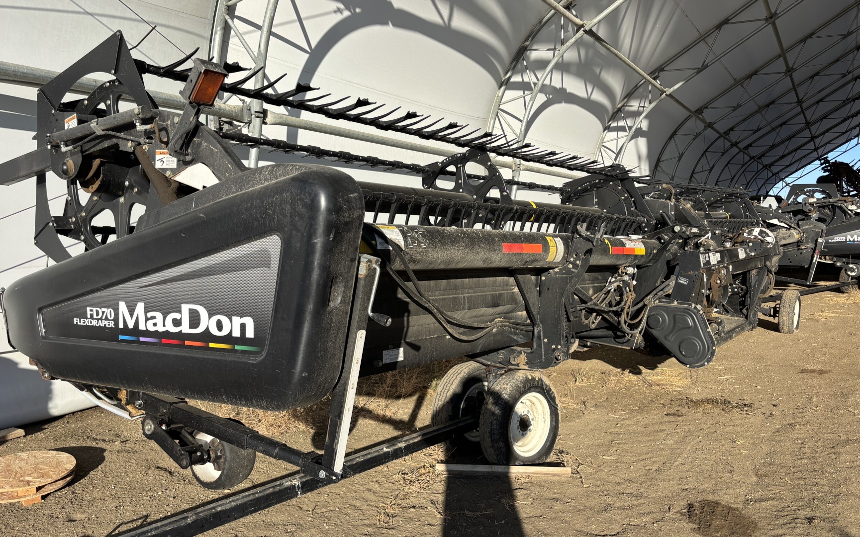 2011 MacDon FD70-40 Header Draper Flex