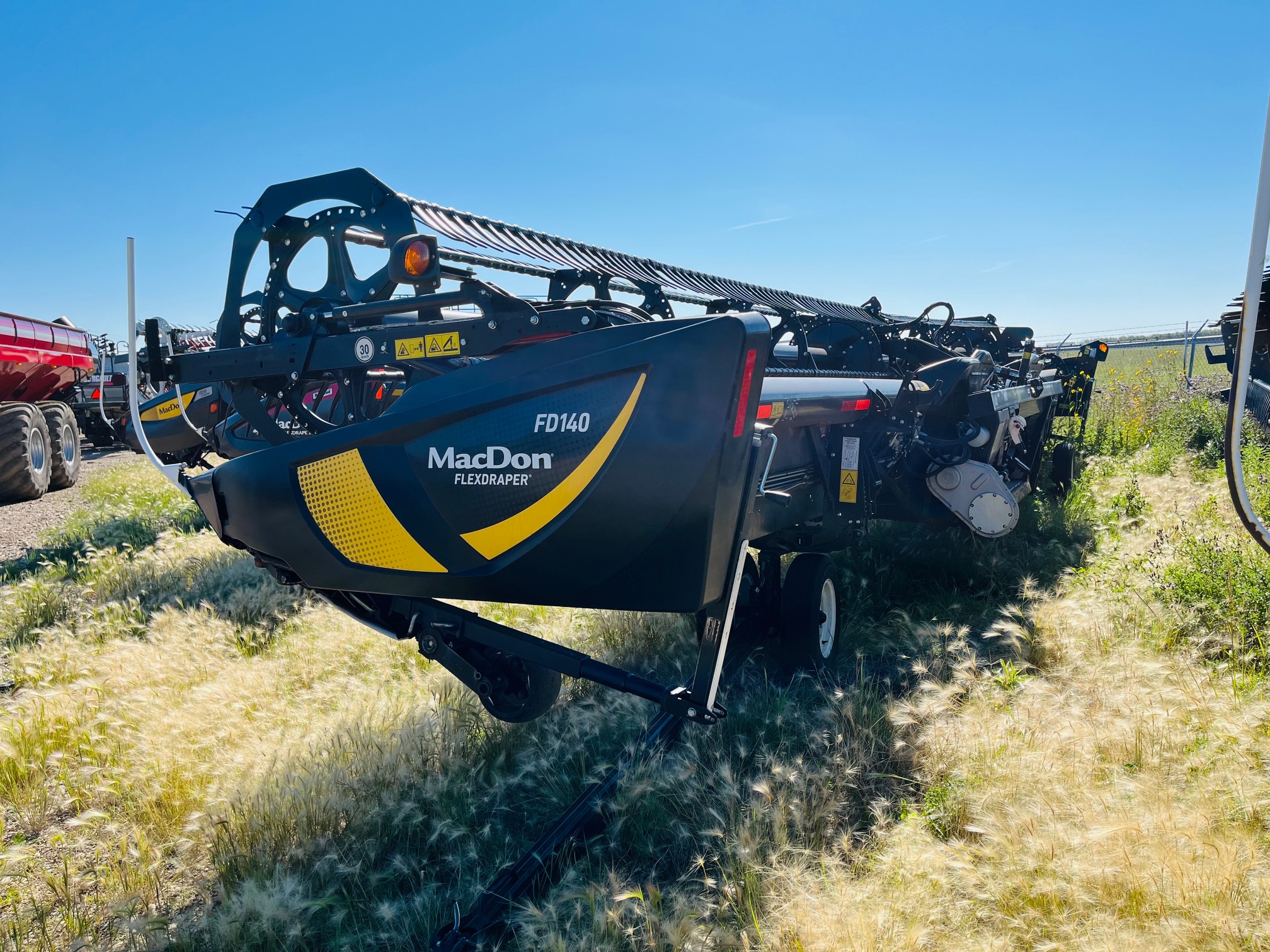 2022 MacDon FD140 Header Combine