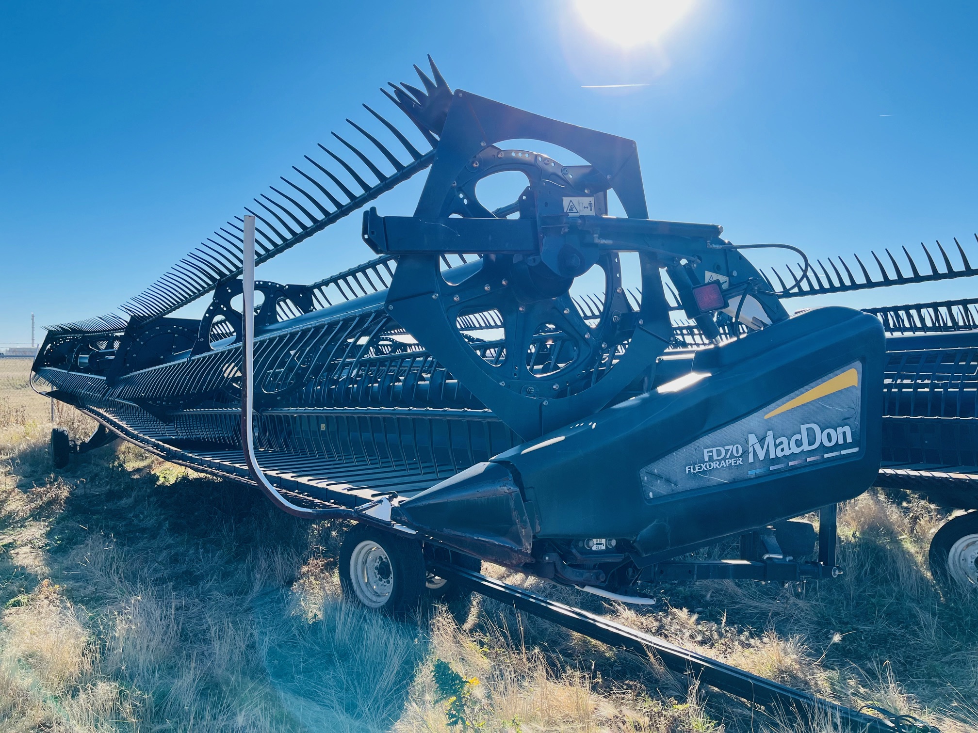 2012 MacDon FD70-45 Header Combine