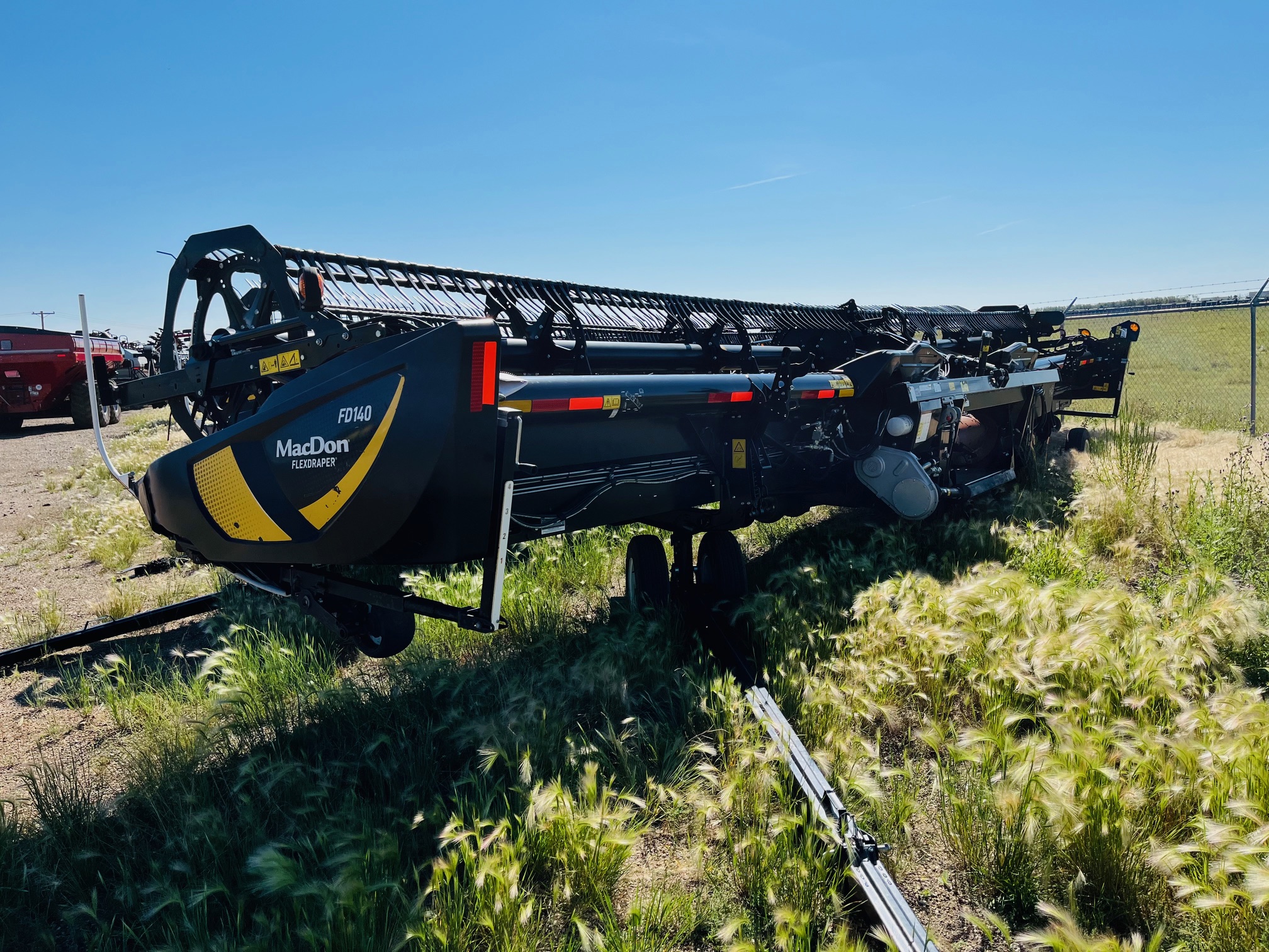 2021 MacDon FD140 Header Combine