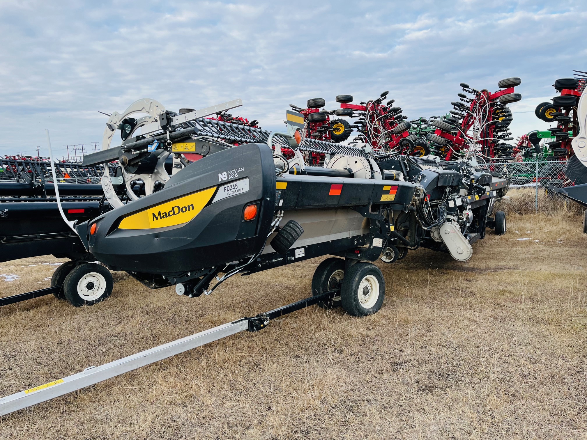 2022 MacDon FD245 Header Combine