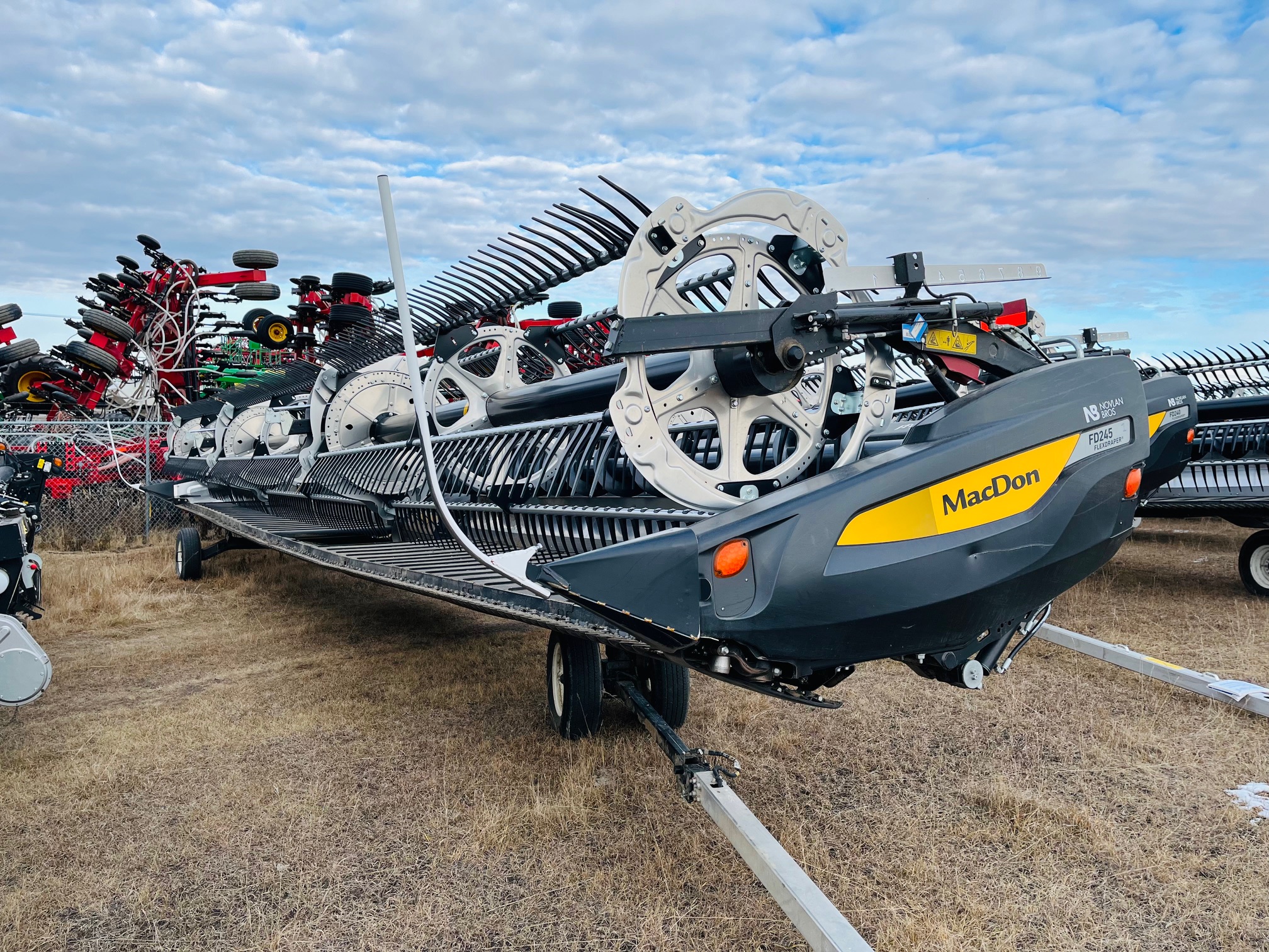 2022 MacDon FD245 Header Combine