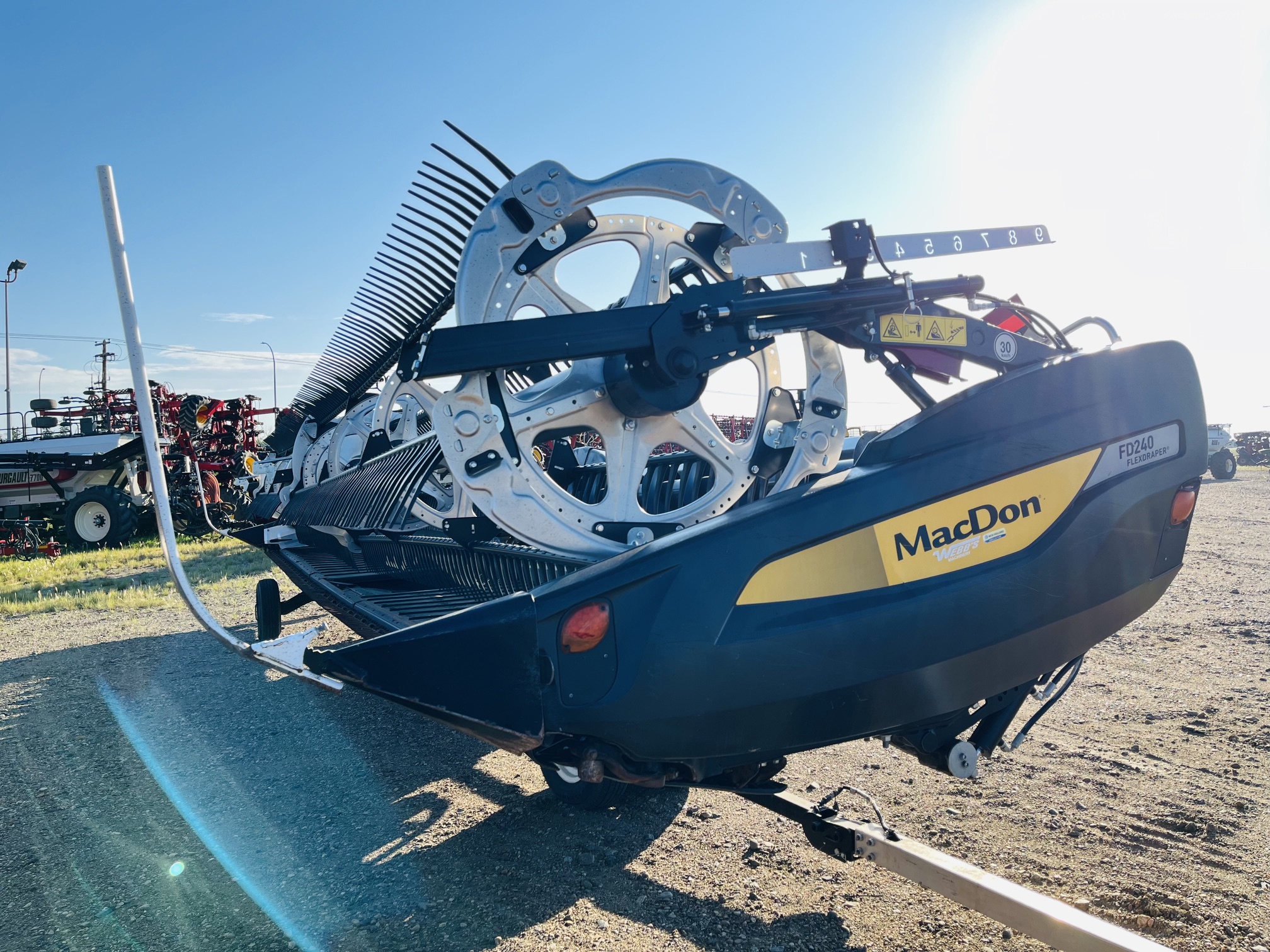 2022 MacDon FD240 Header Combine