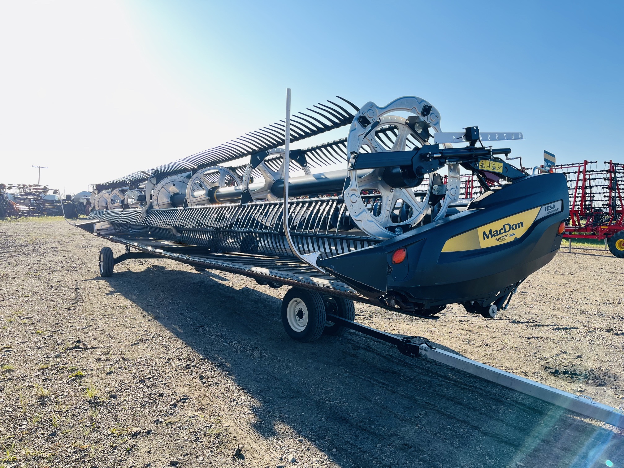2022 MacDon FD240 Header Combine