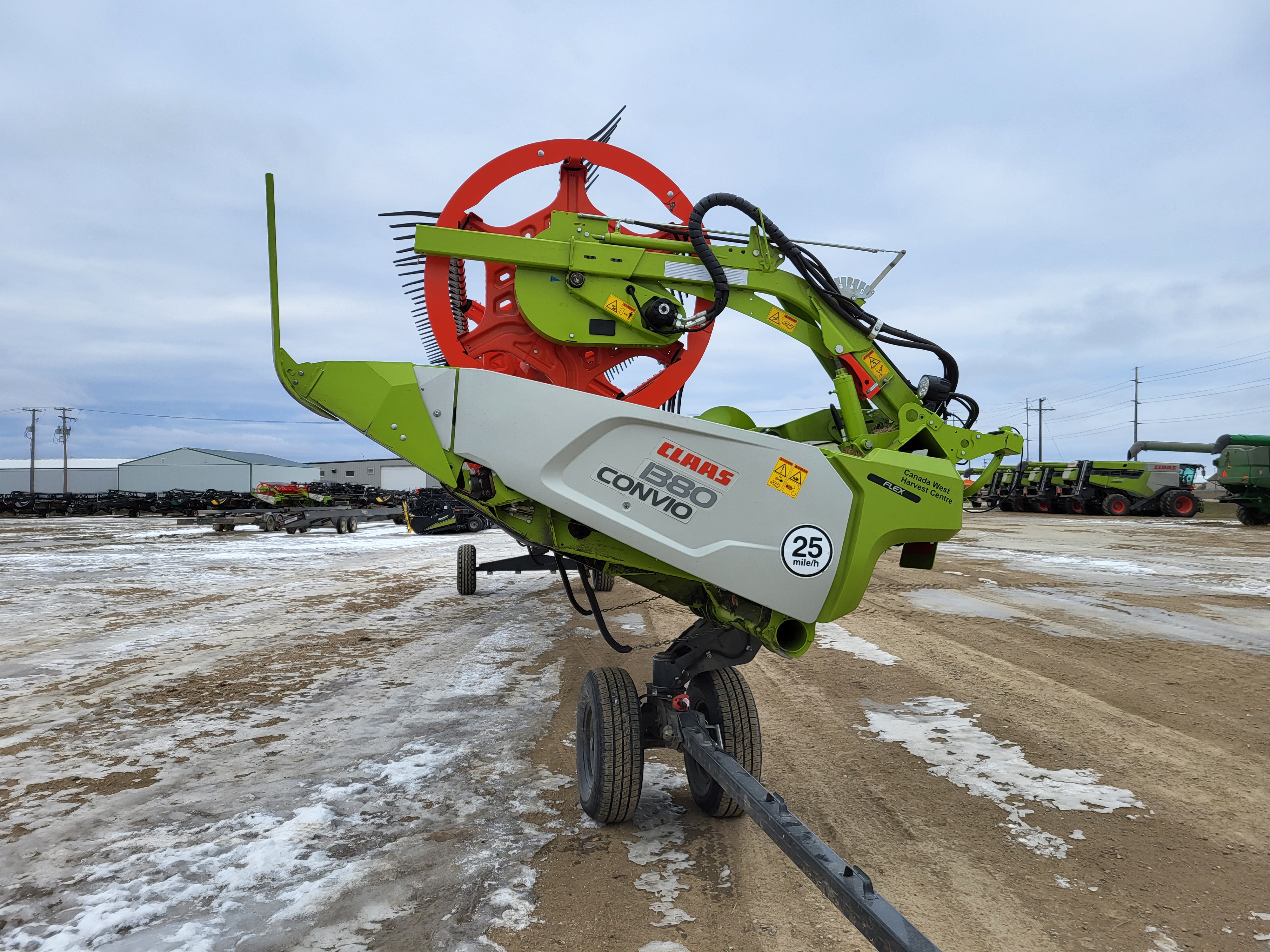 2023 CLAAS Convio 1380 Header Flex