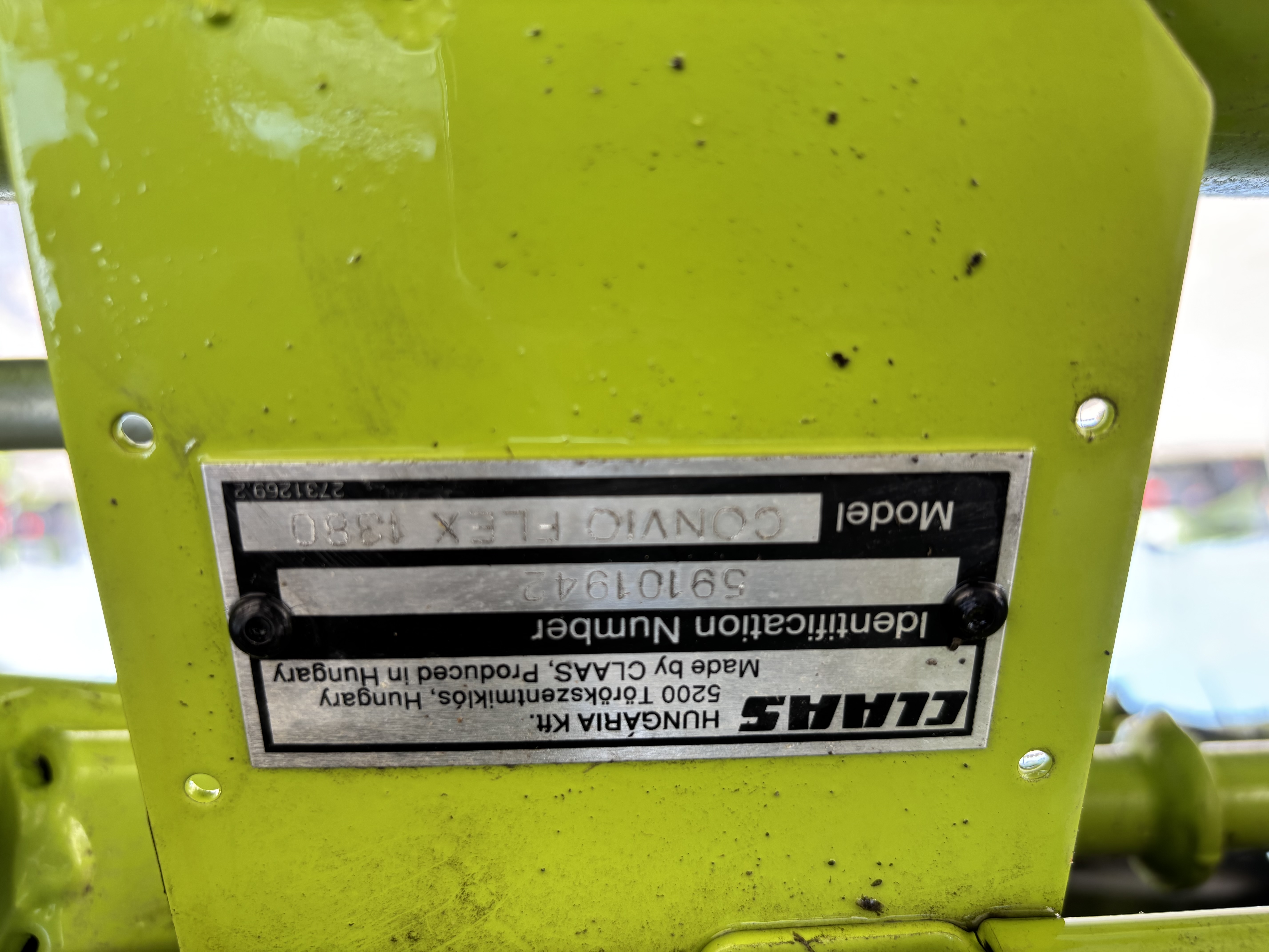 2023 CLAAS Convio 1380 Header Flex