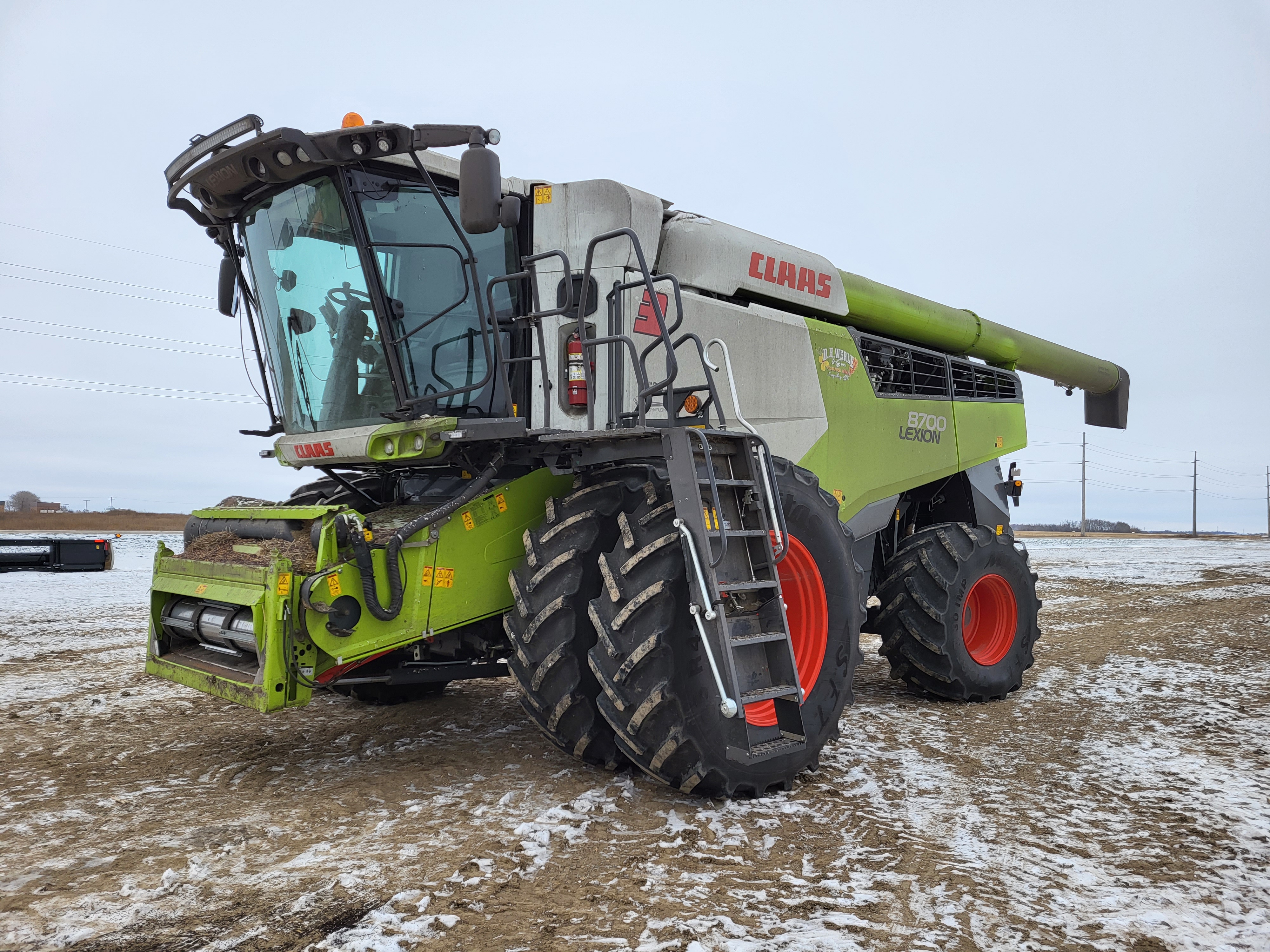 2022 CLAAS 8700 Combine