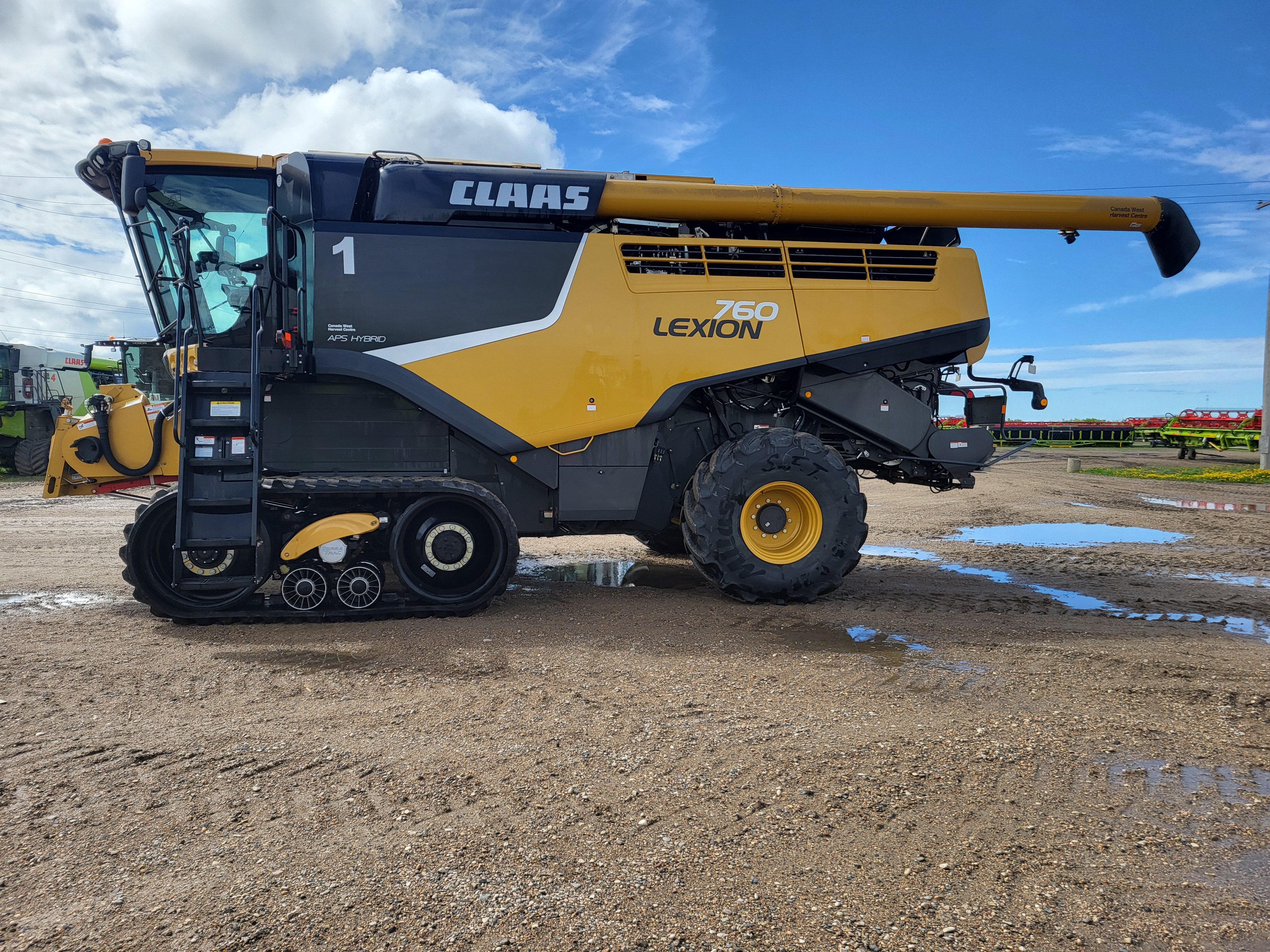 2018 CLAAS 760TT Combine