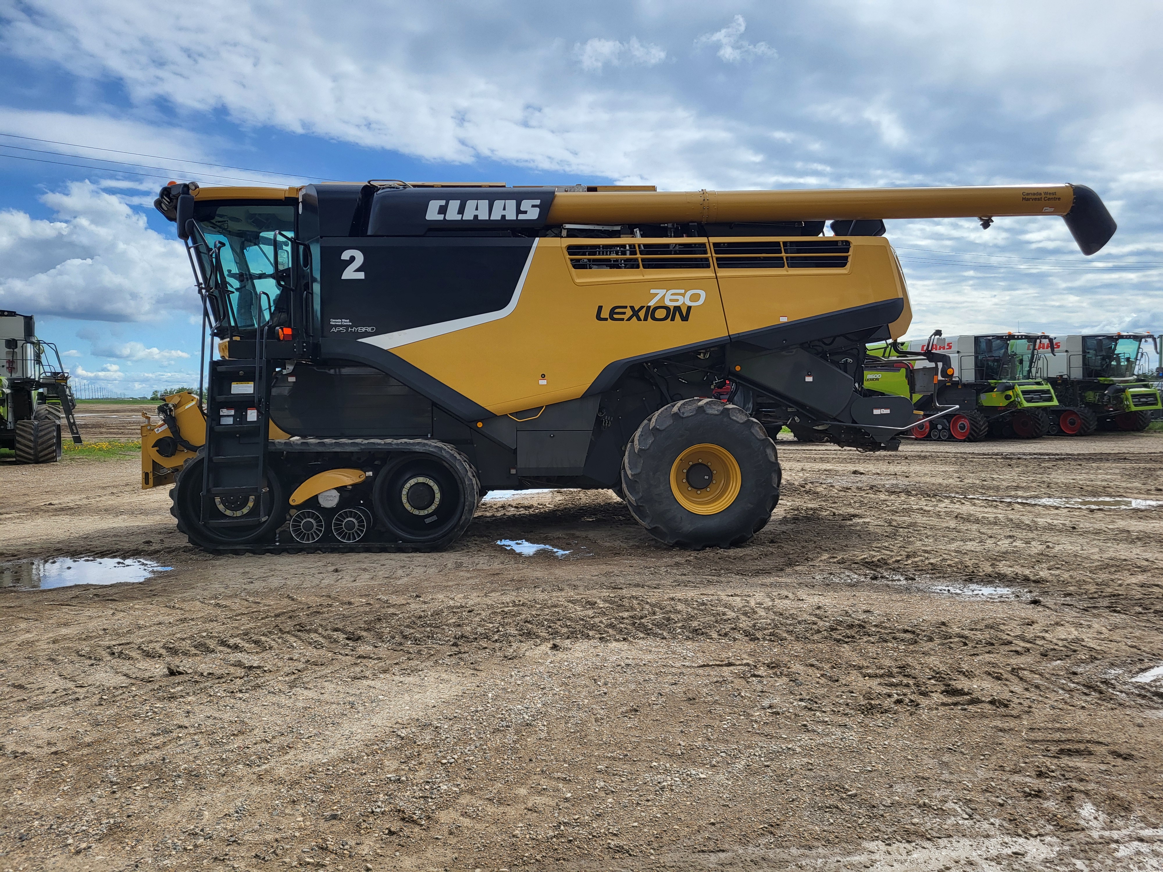 2018 CLAAS 760TT Combine