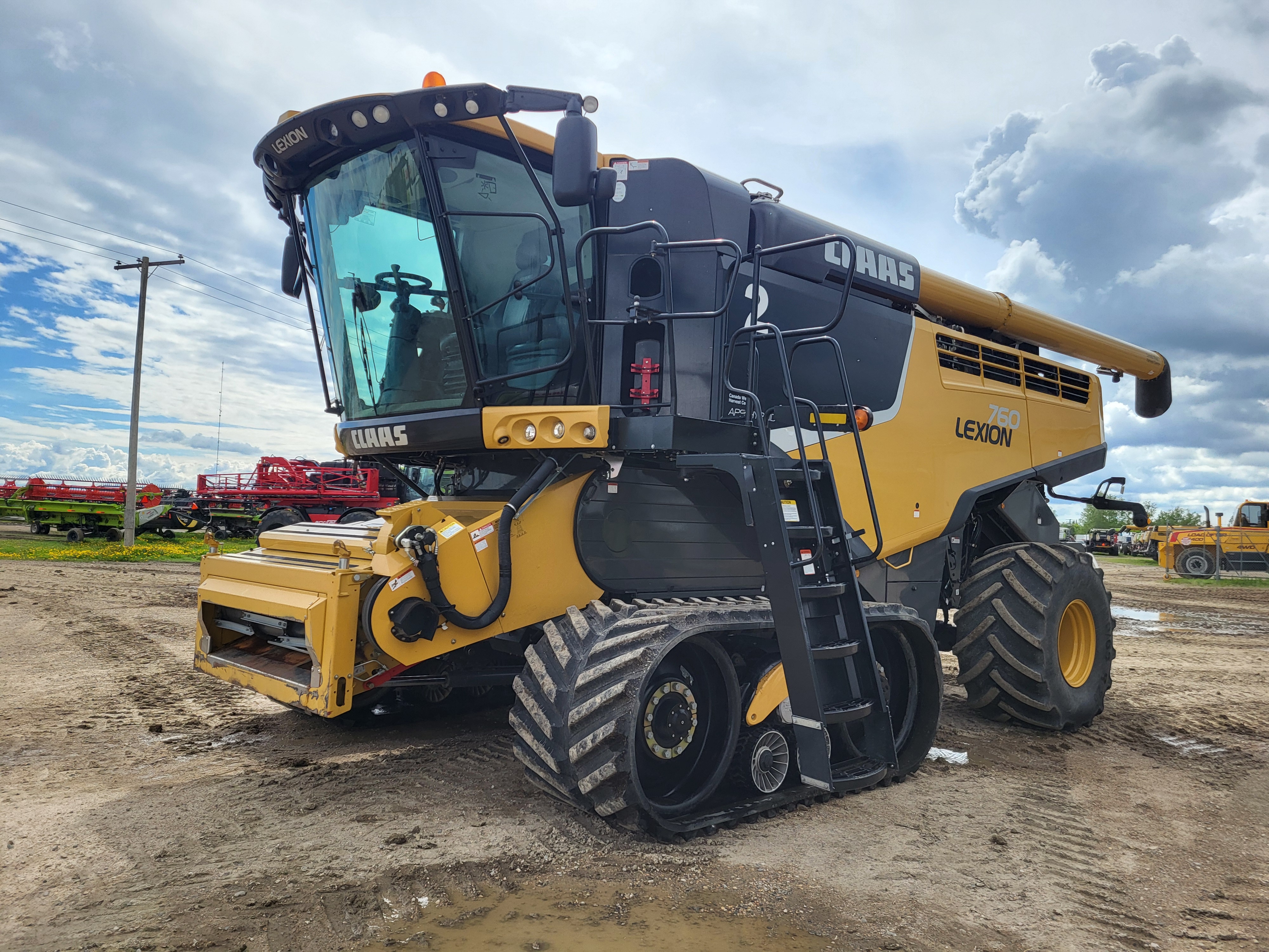 2018 CLAAS 760TT Combine