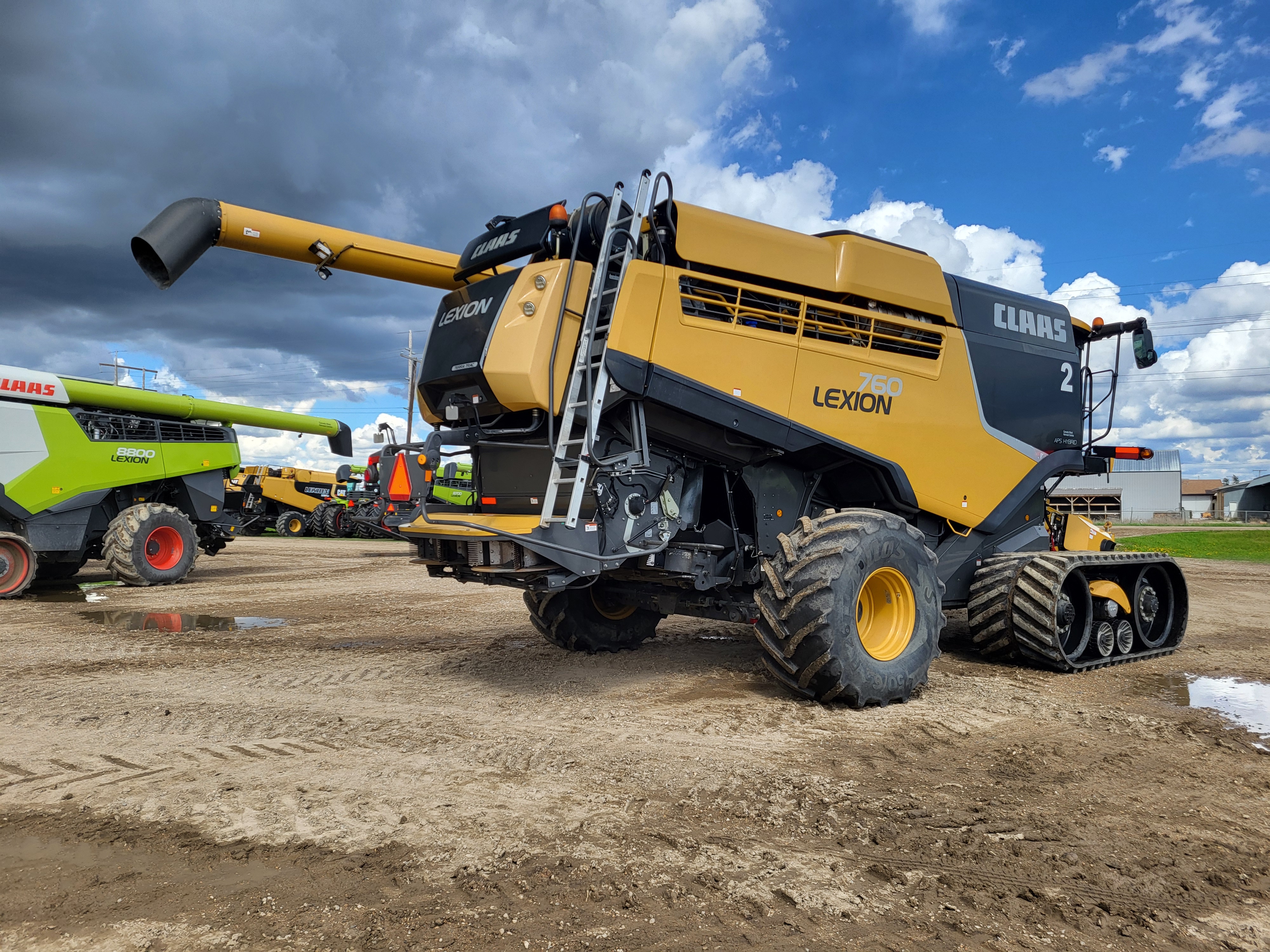 2018 CLAAS 760TT Combine