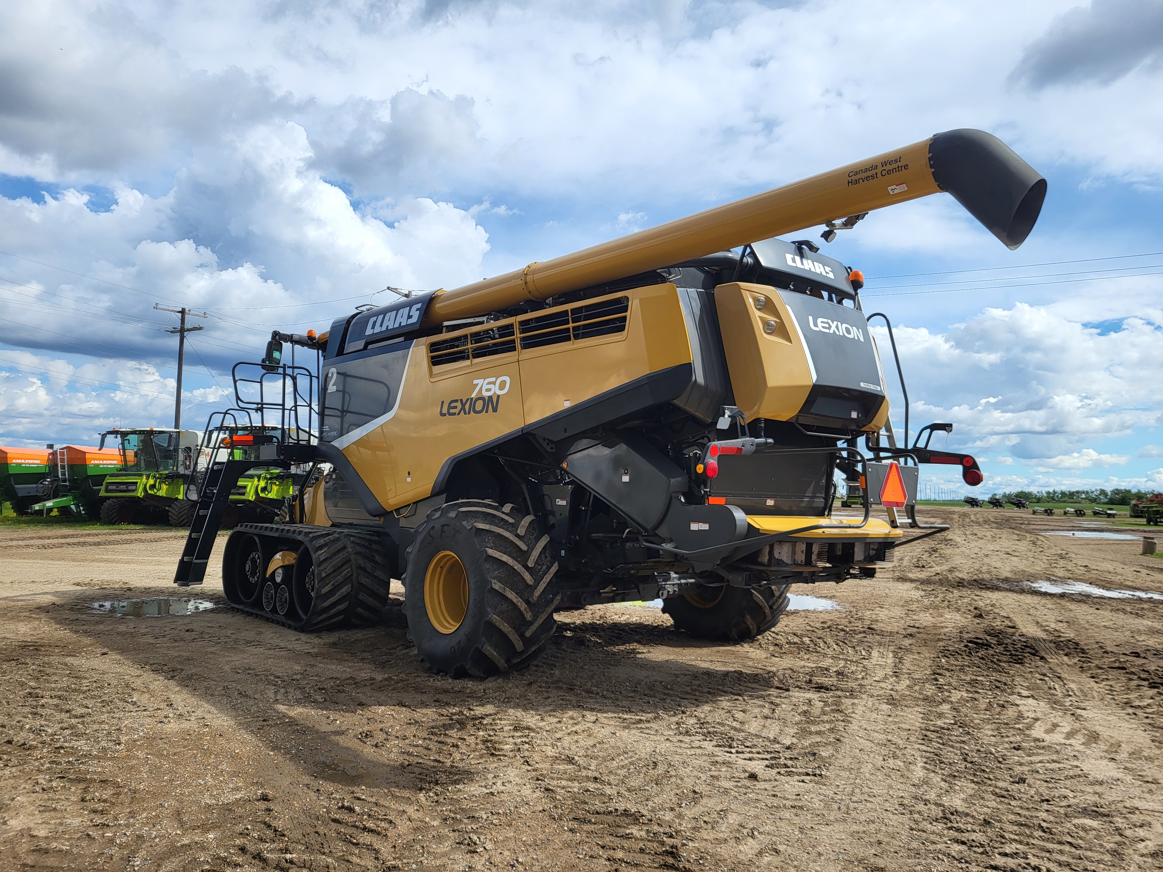 2018 CLAAS 760TT Combine