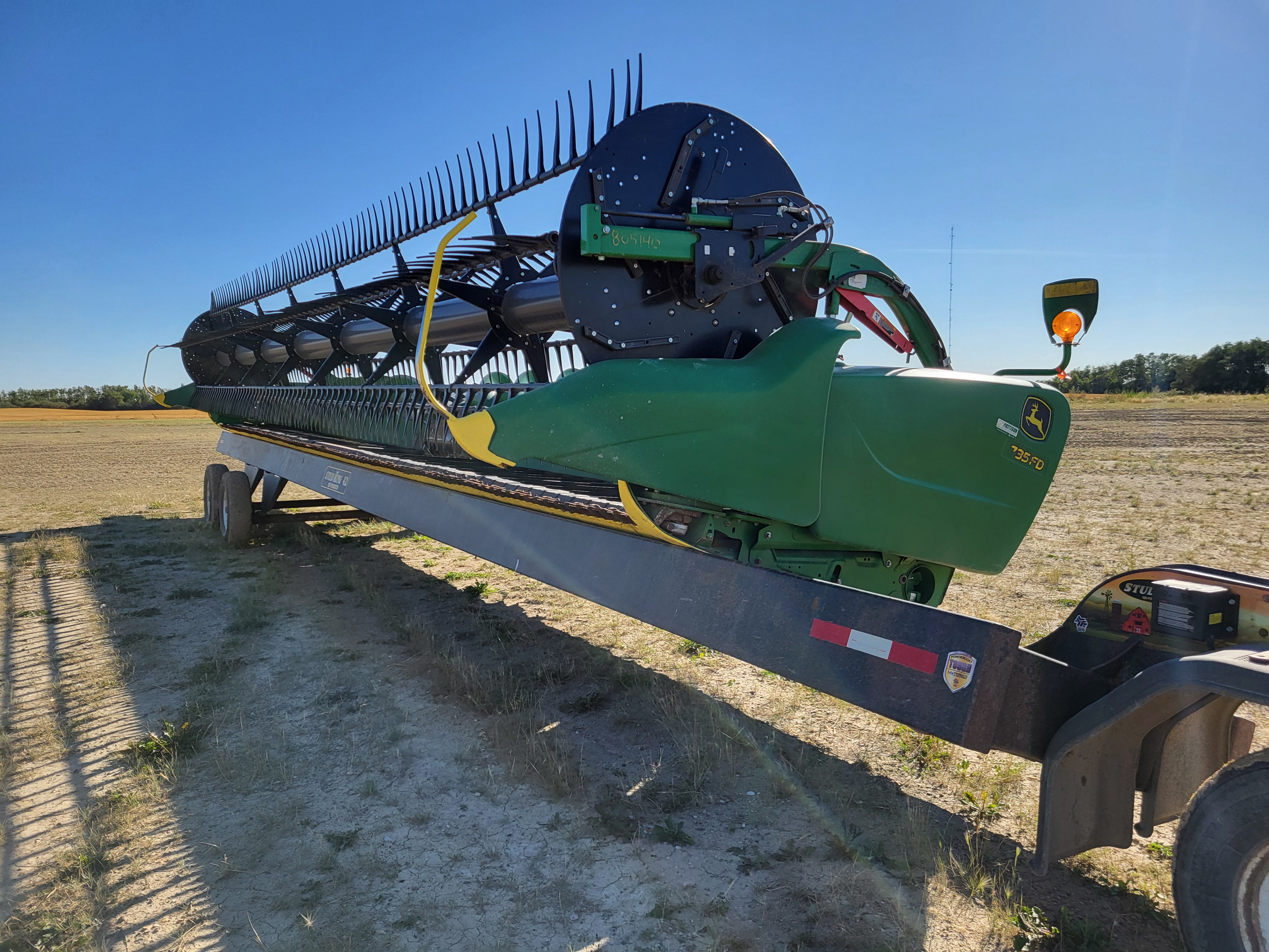 2019 John Deere 735FD Header Combine