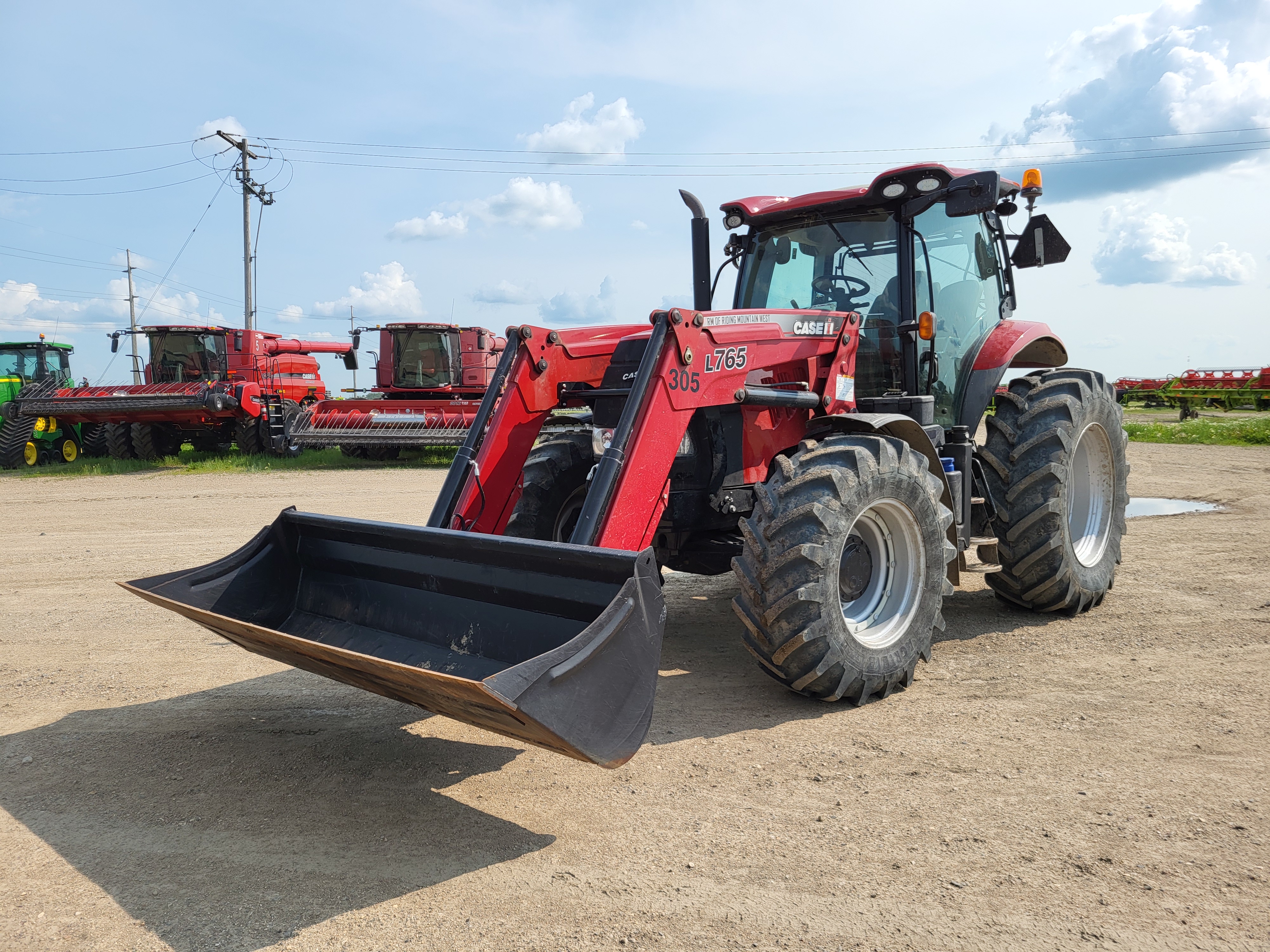 2018 Case Puma 150 Tractor 4WD