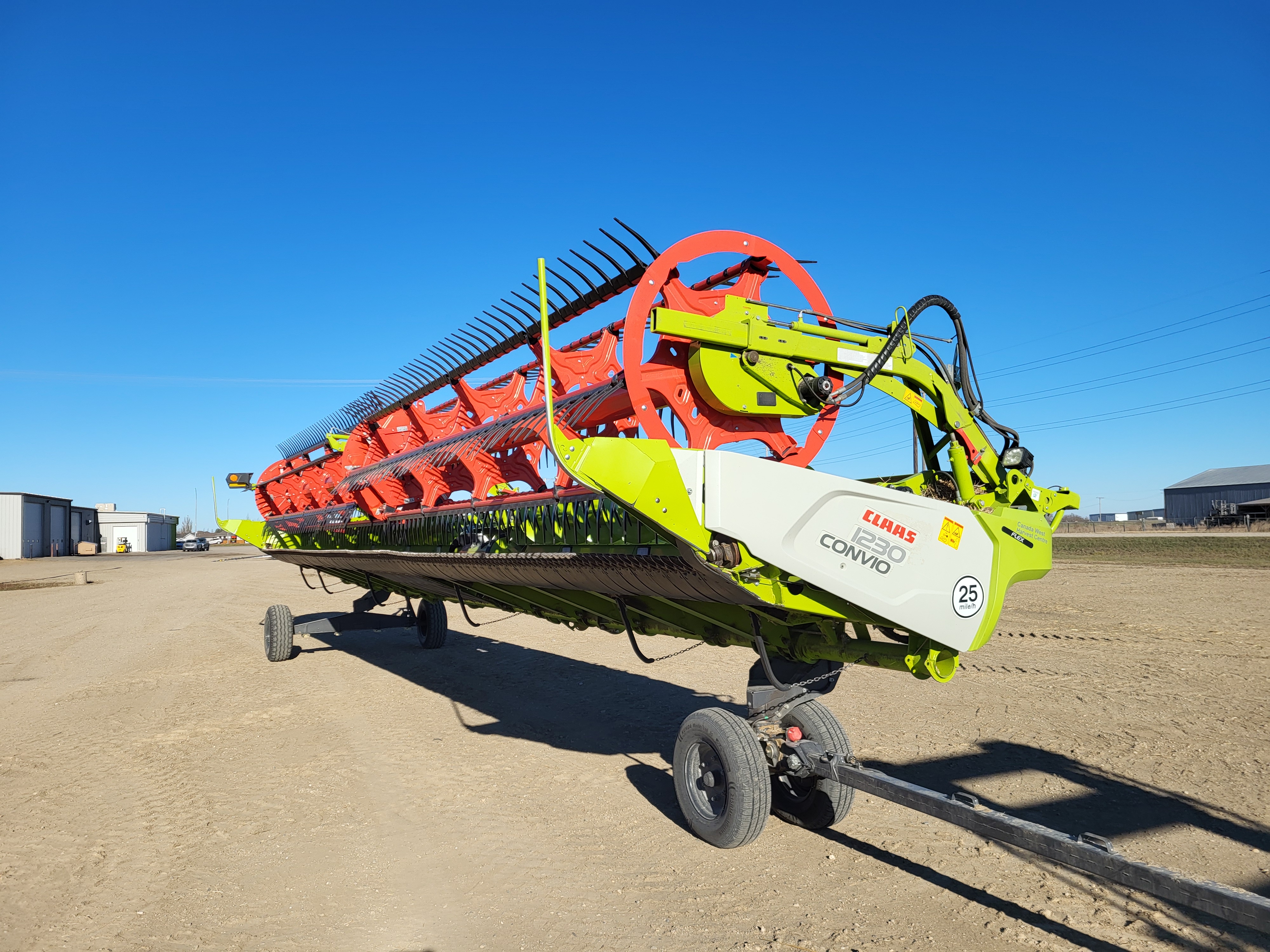 CLAAS Convio Flex 1230 Header Combine