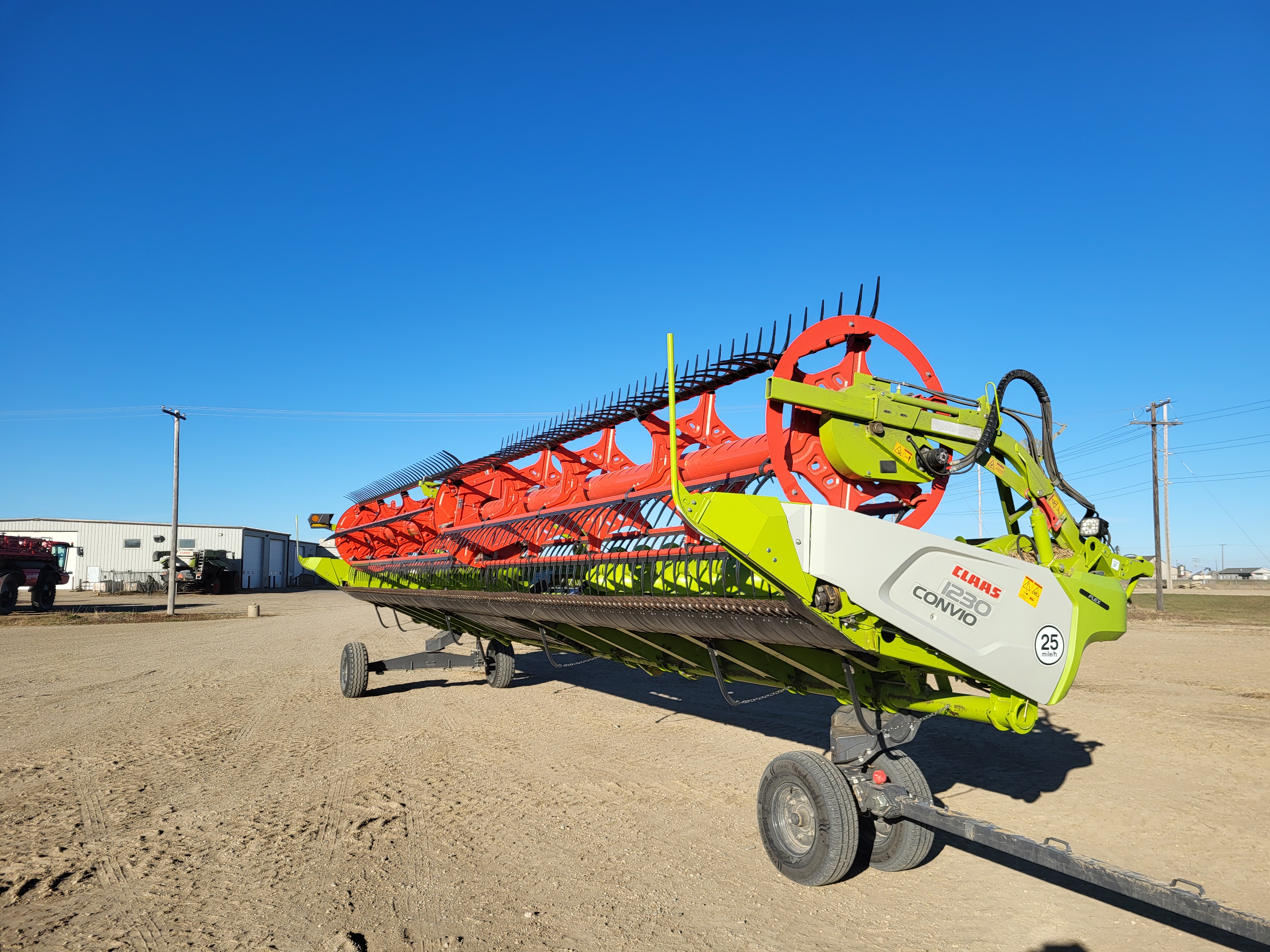 2024 CLAAS Convio Flex 1230 Header Combine