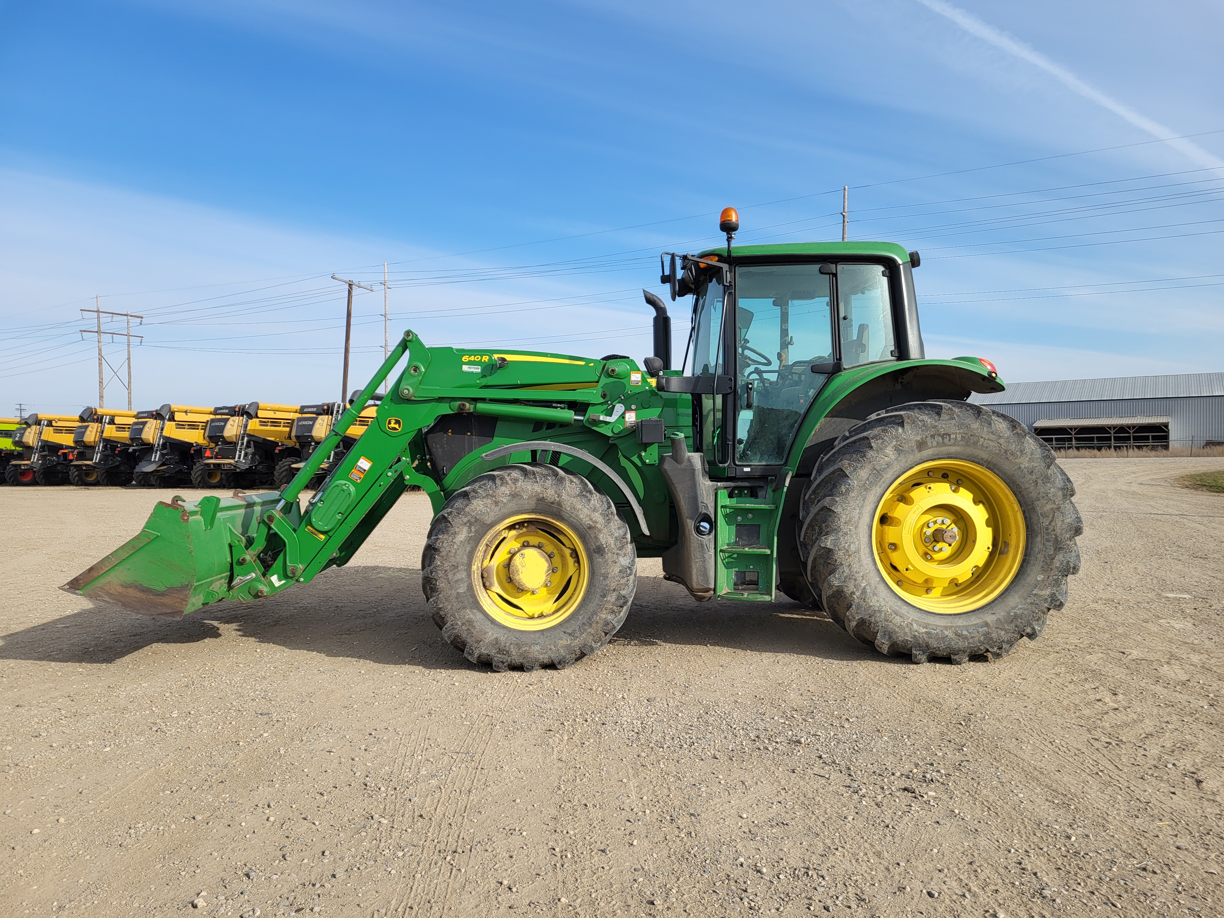 2018 John Deere 6155M Cab Tractor