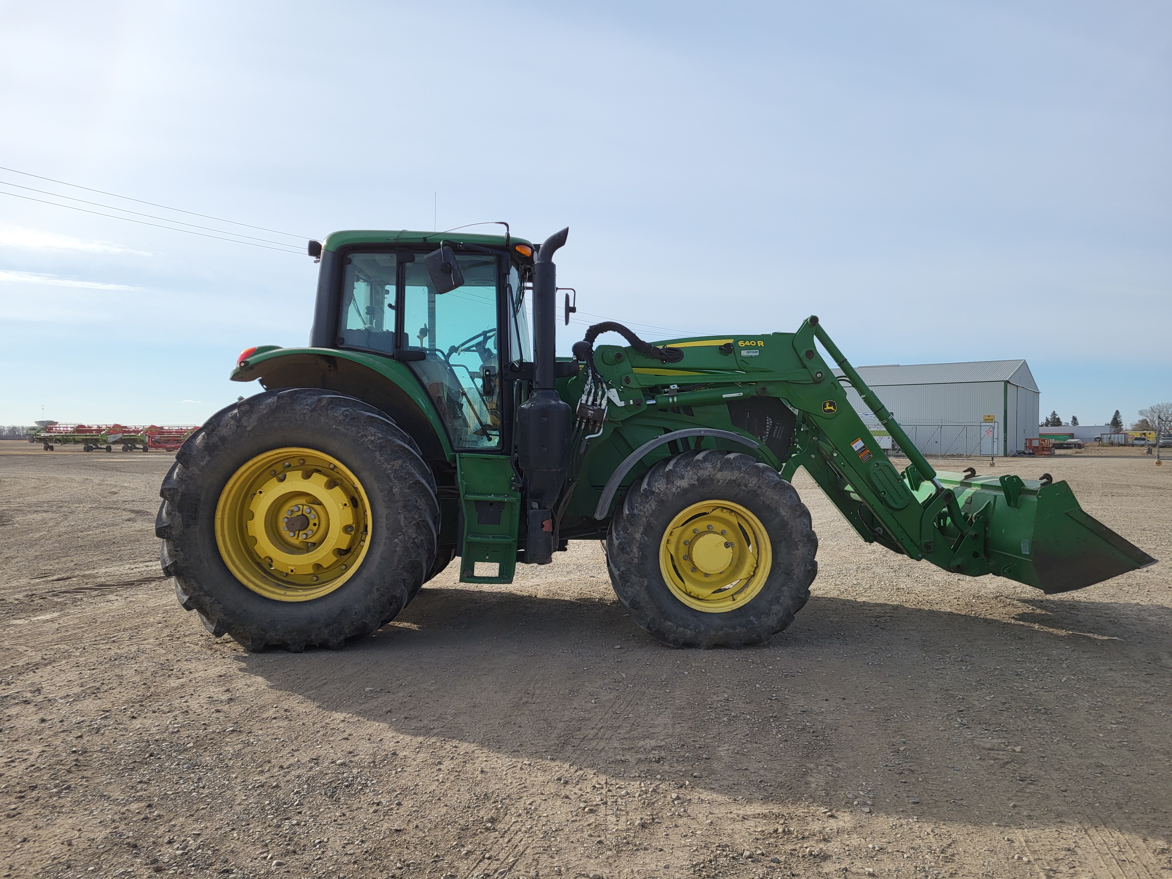 2018 John Deere 6155M Cab Tractor