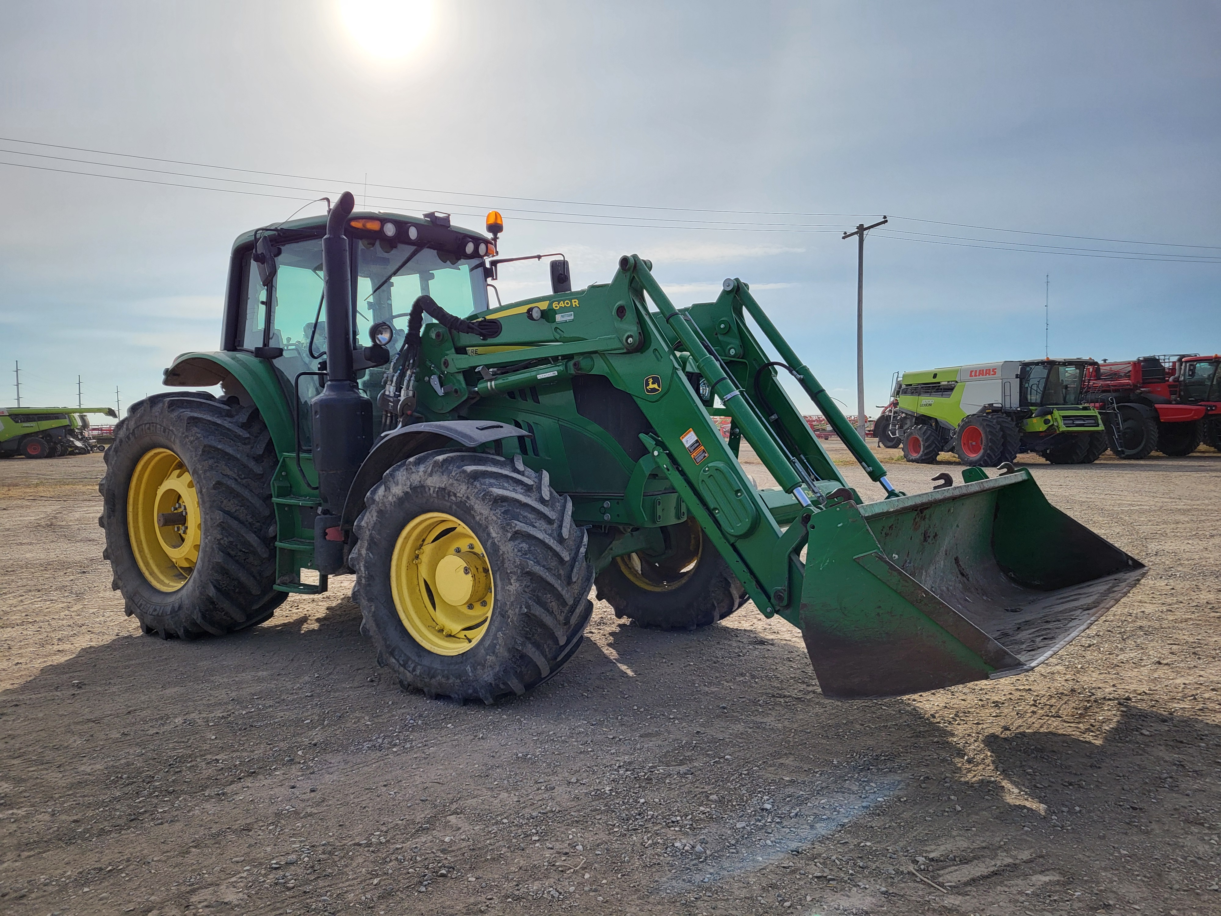 2018 John Deere 6155M Cab Tractor