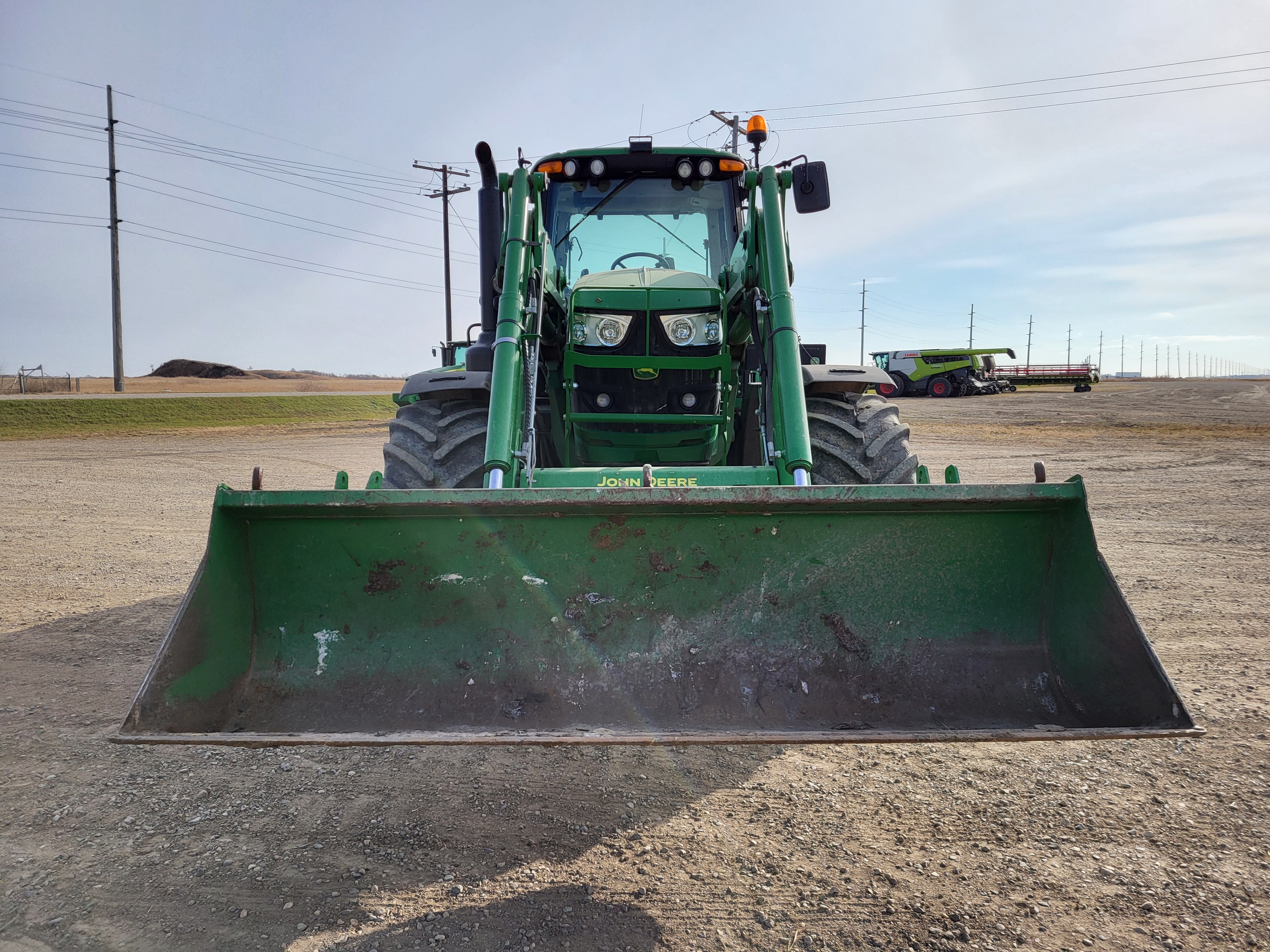 2018 John Deere 6155M Cab Tractor