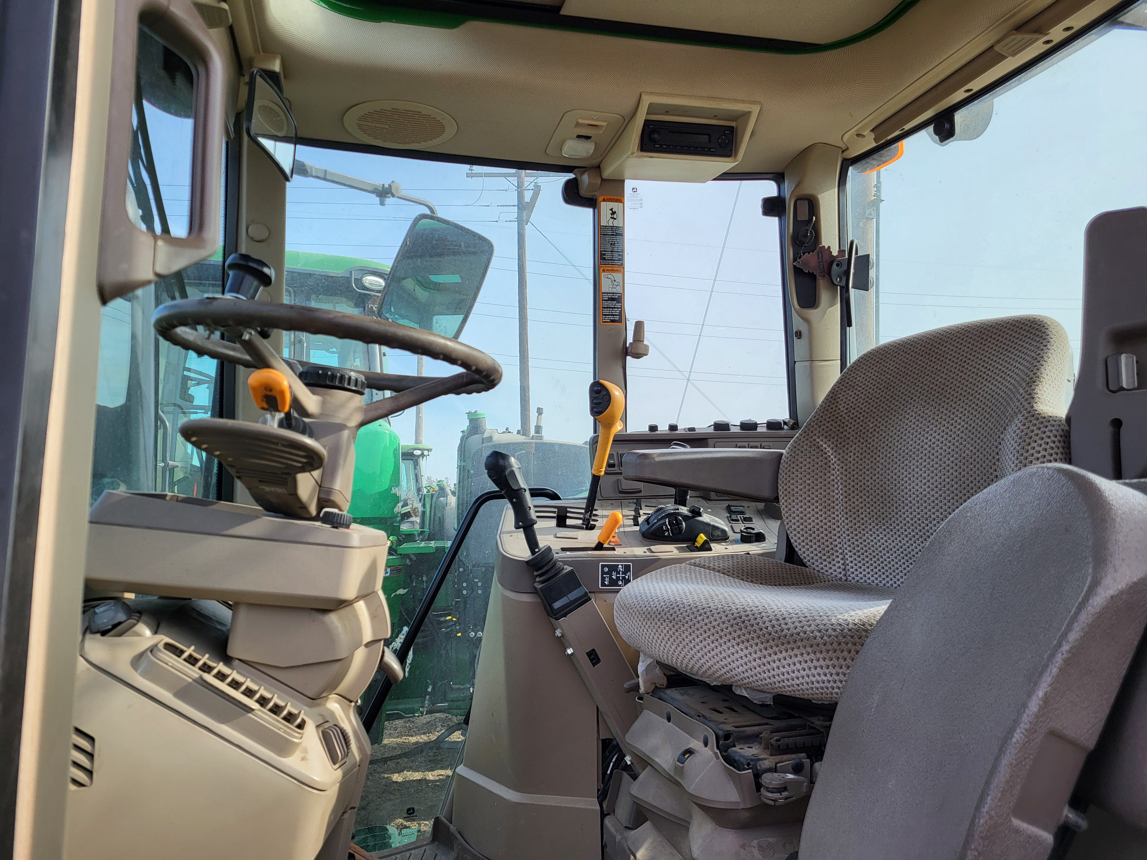 2018 John Deere 6155M Cab Tractor