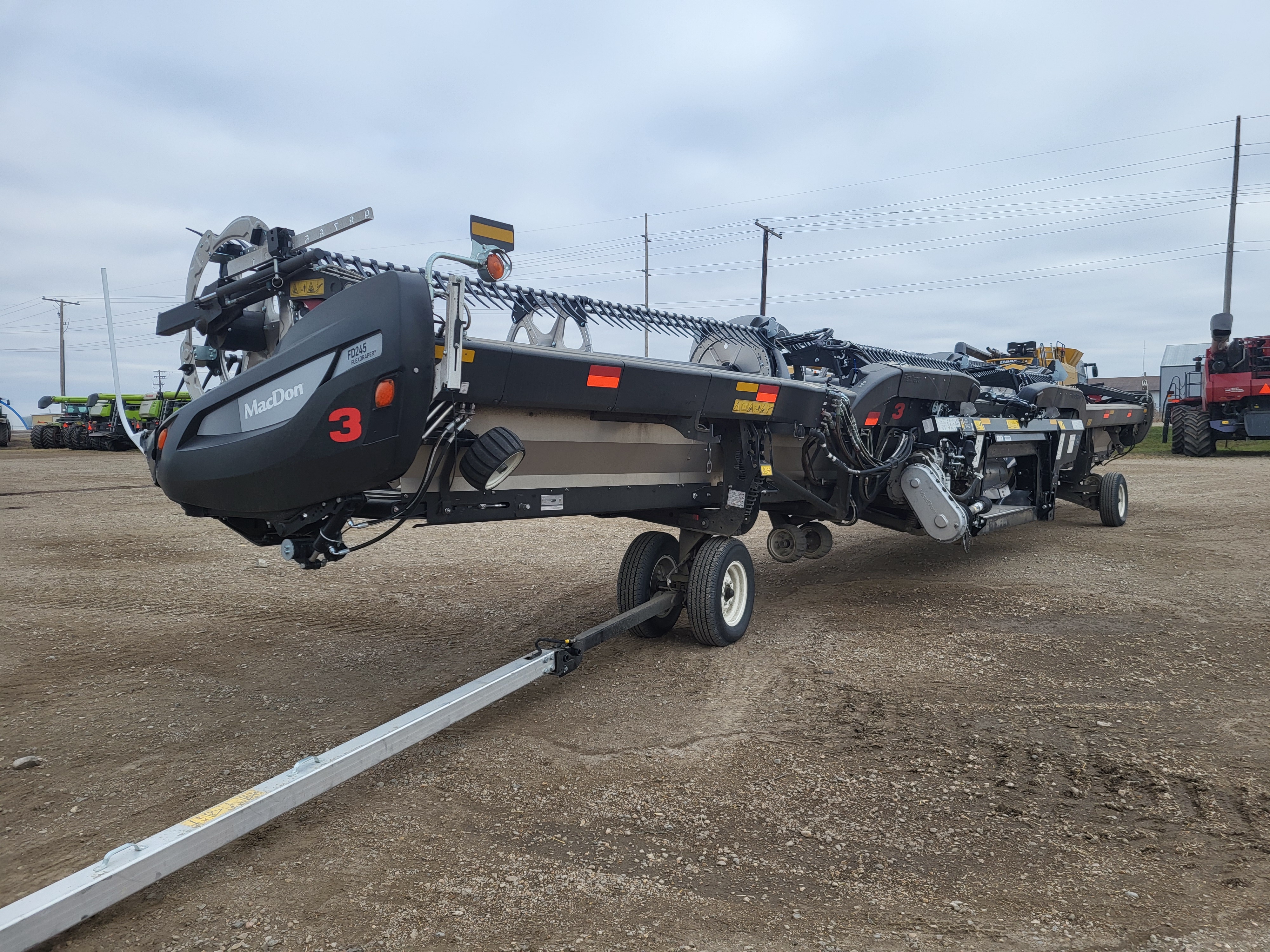 2023 MacDon FD245 Header Combine