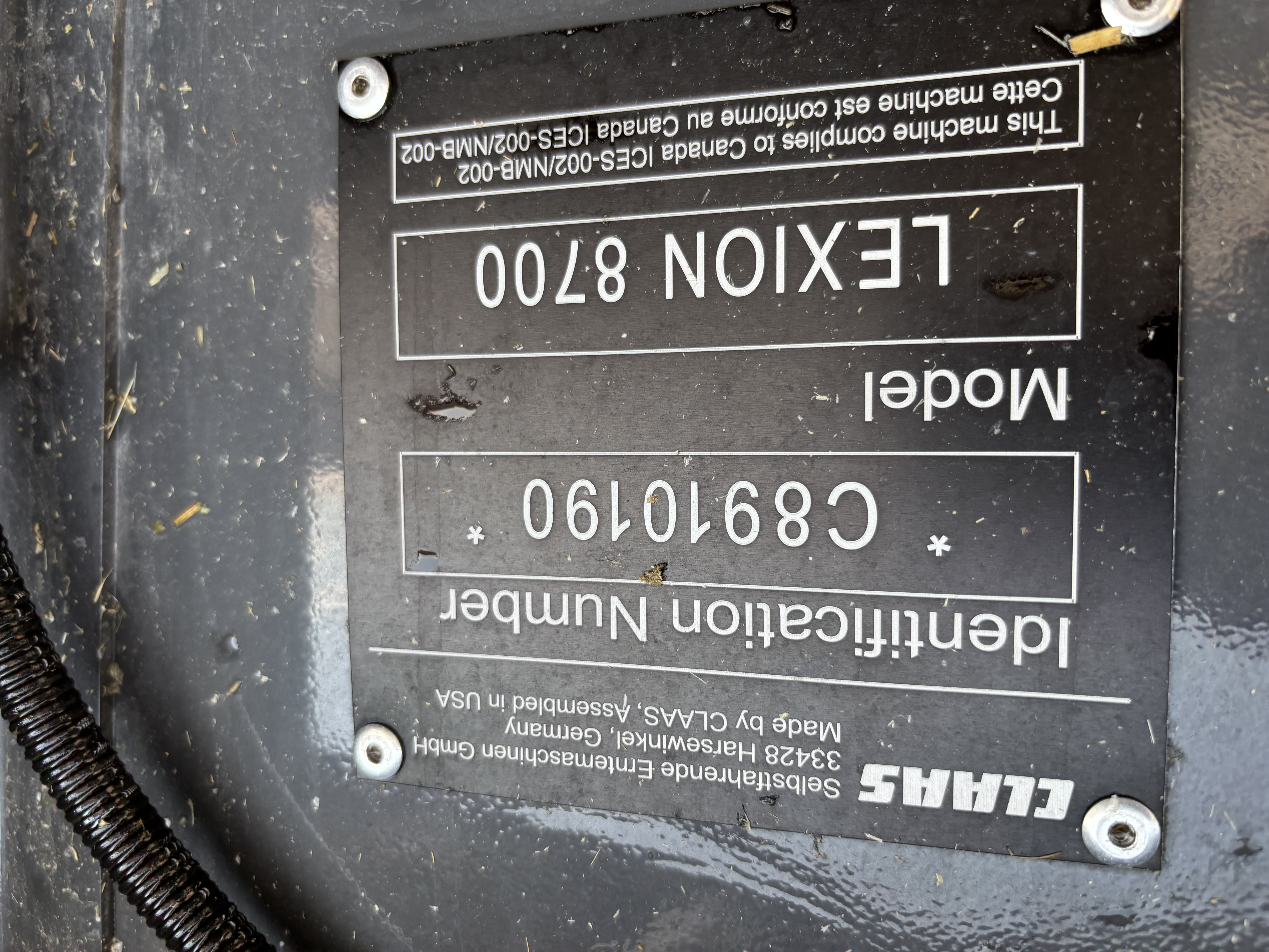 2023 CLAAS 8700TT Combine