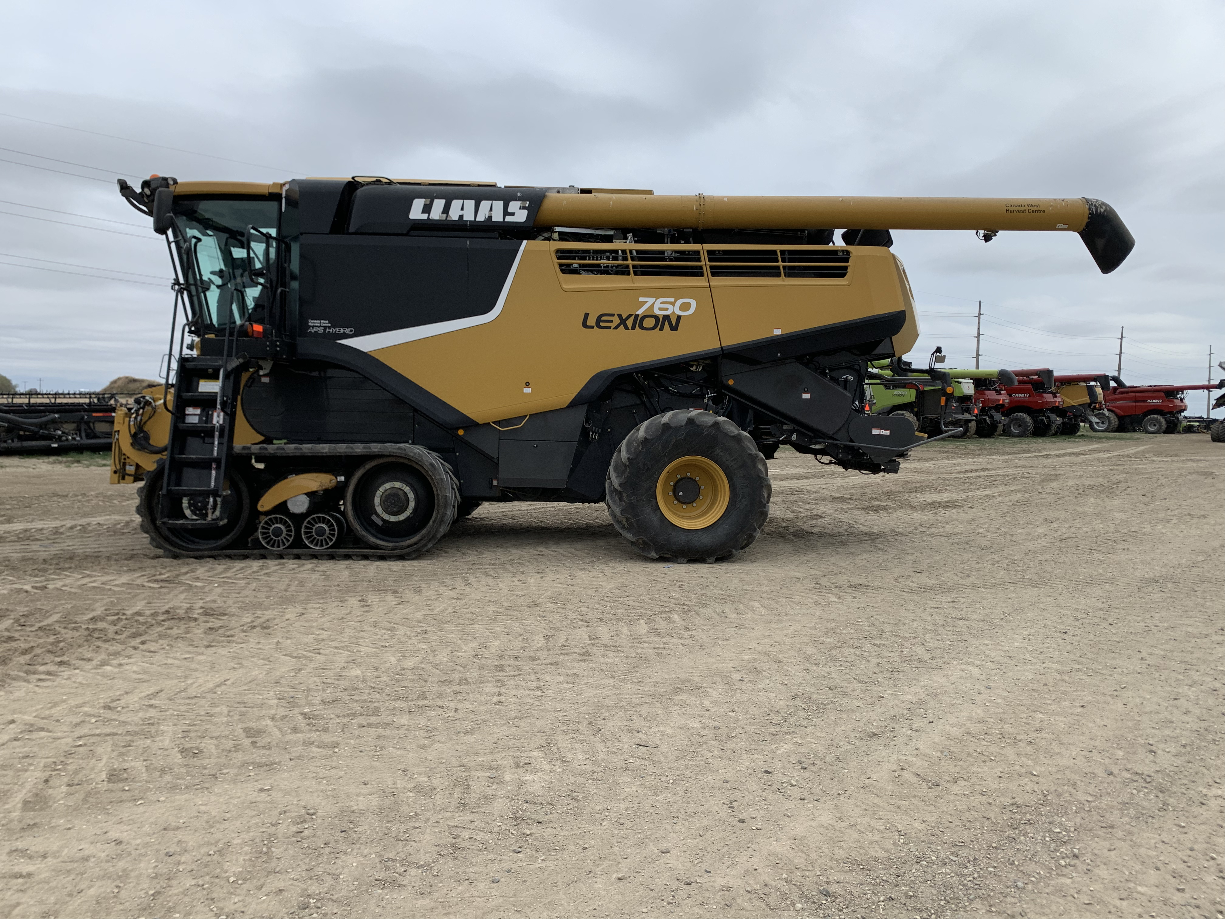 2018 CLAAS 760TT Combine