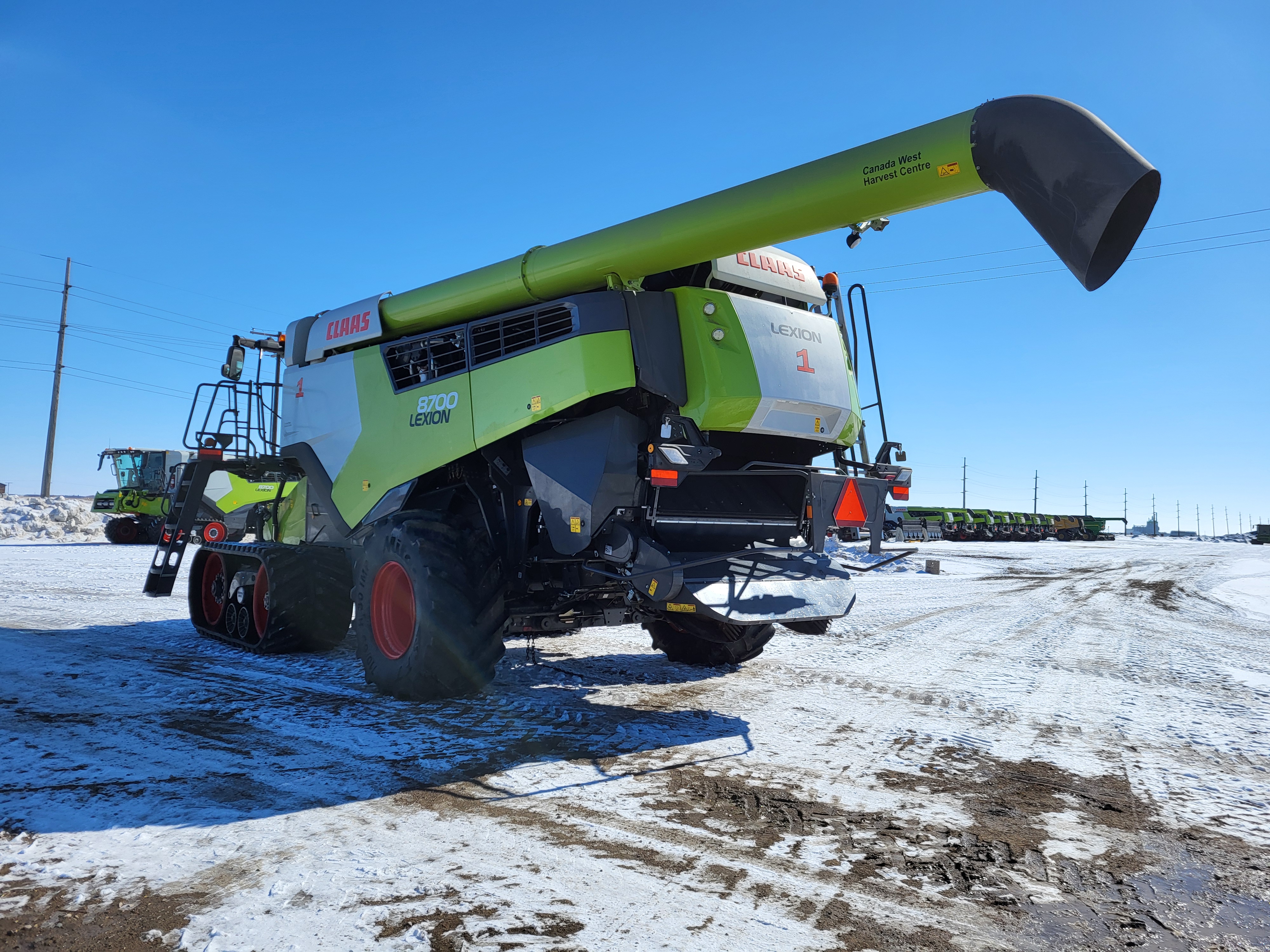 2021 CLAAS 8700TT Combine