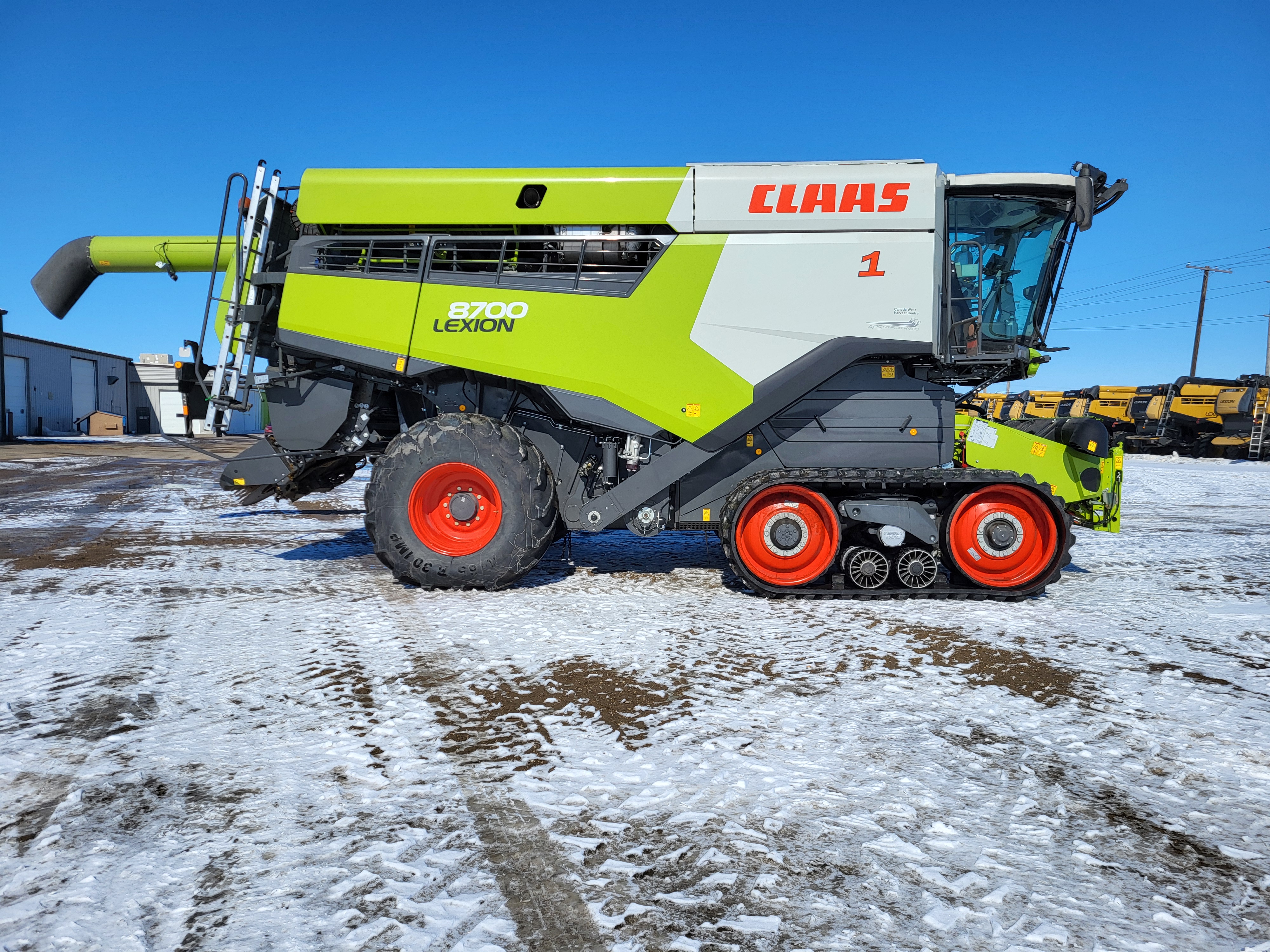 2021 CLAAS 8700TT Combine