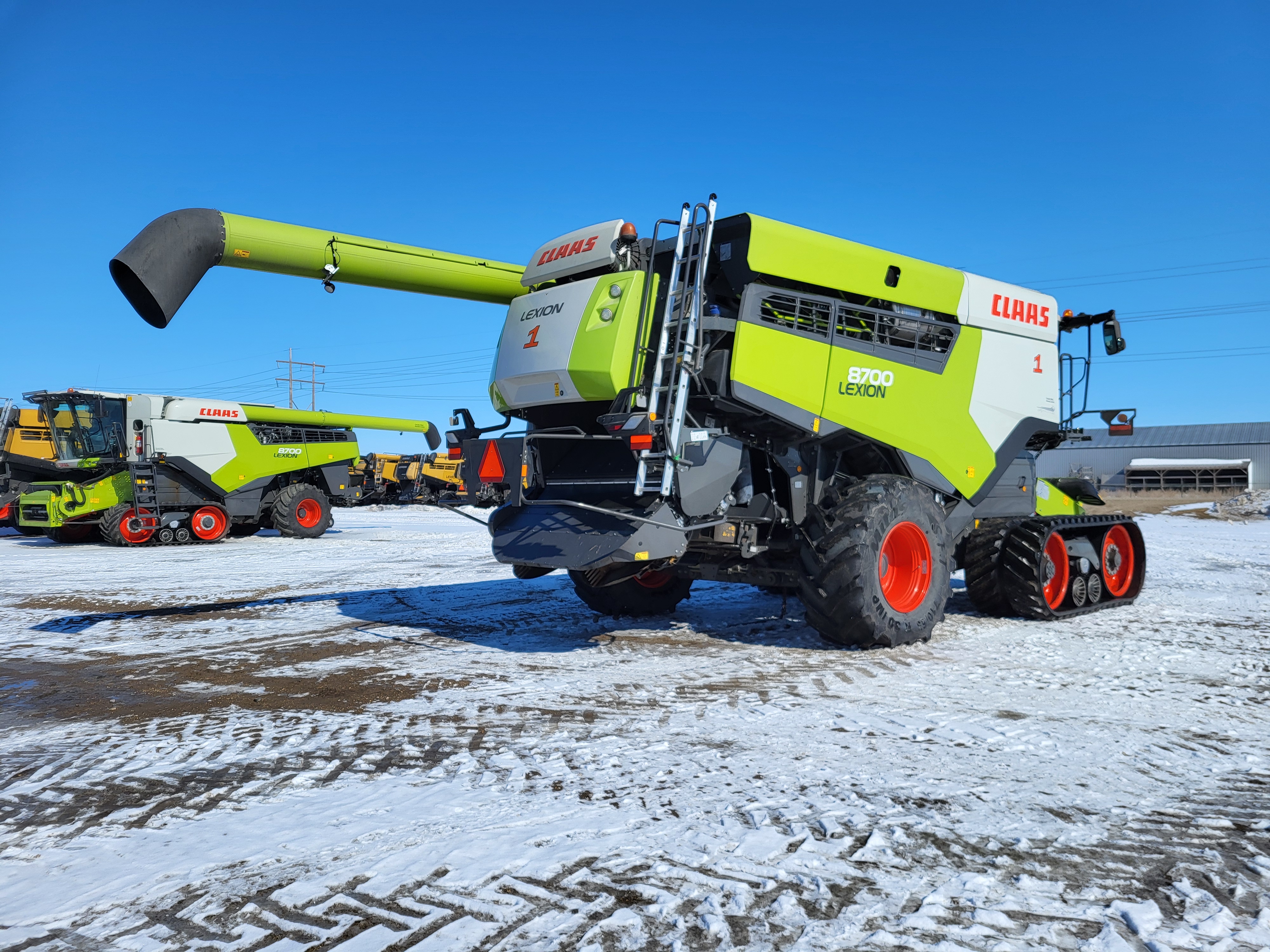 2021 CLAAS 8700TT Combine