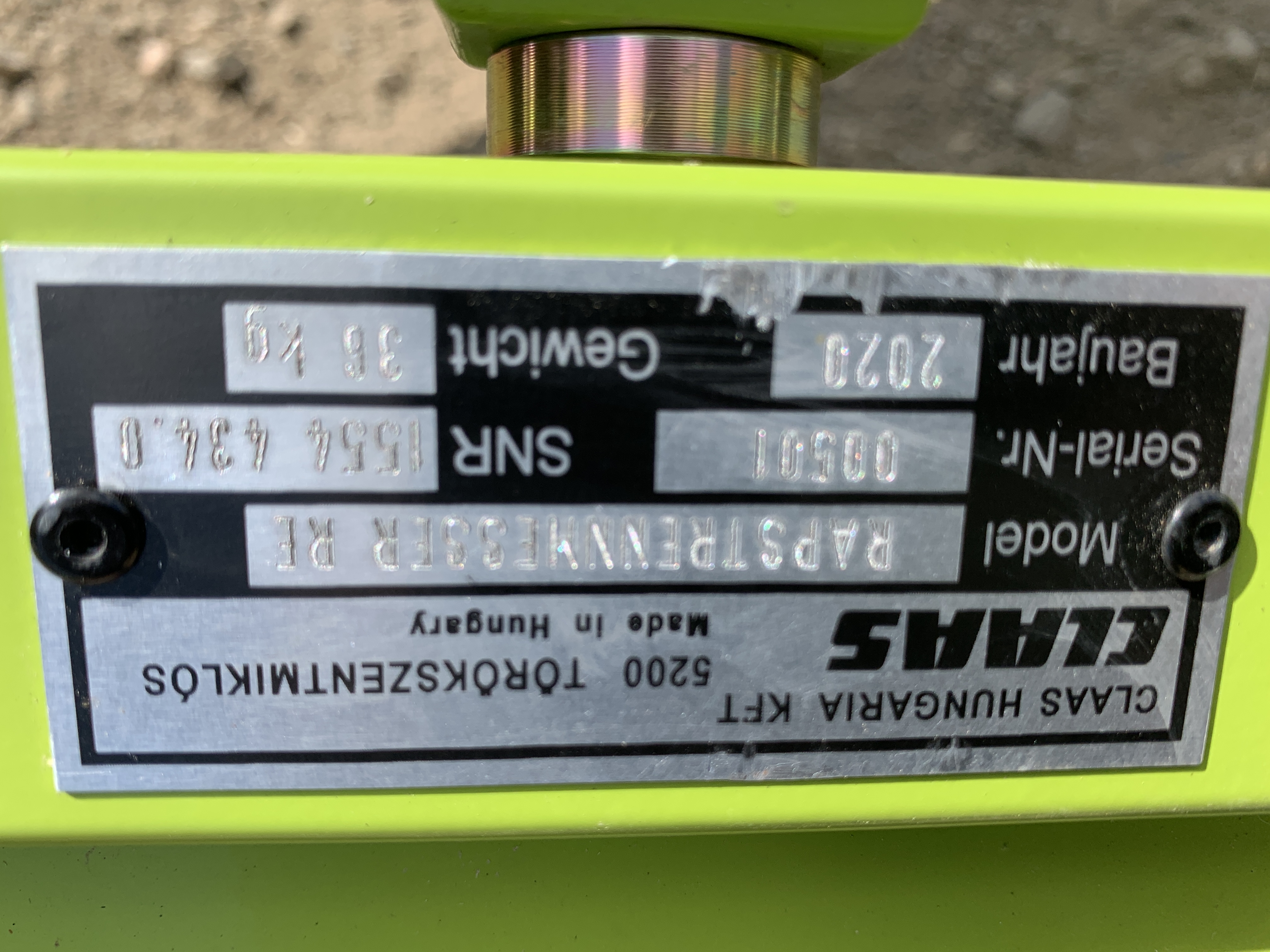 2022 CLAAS Convio 1230 Header Combine