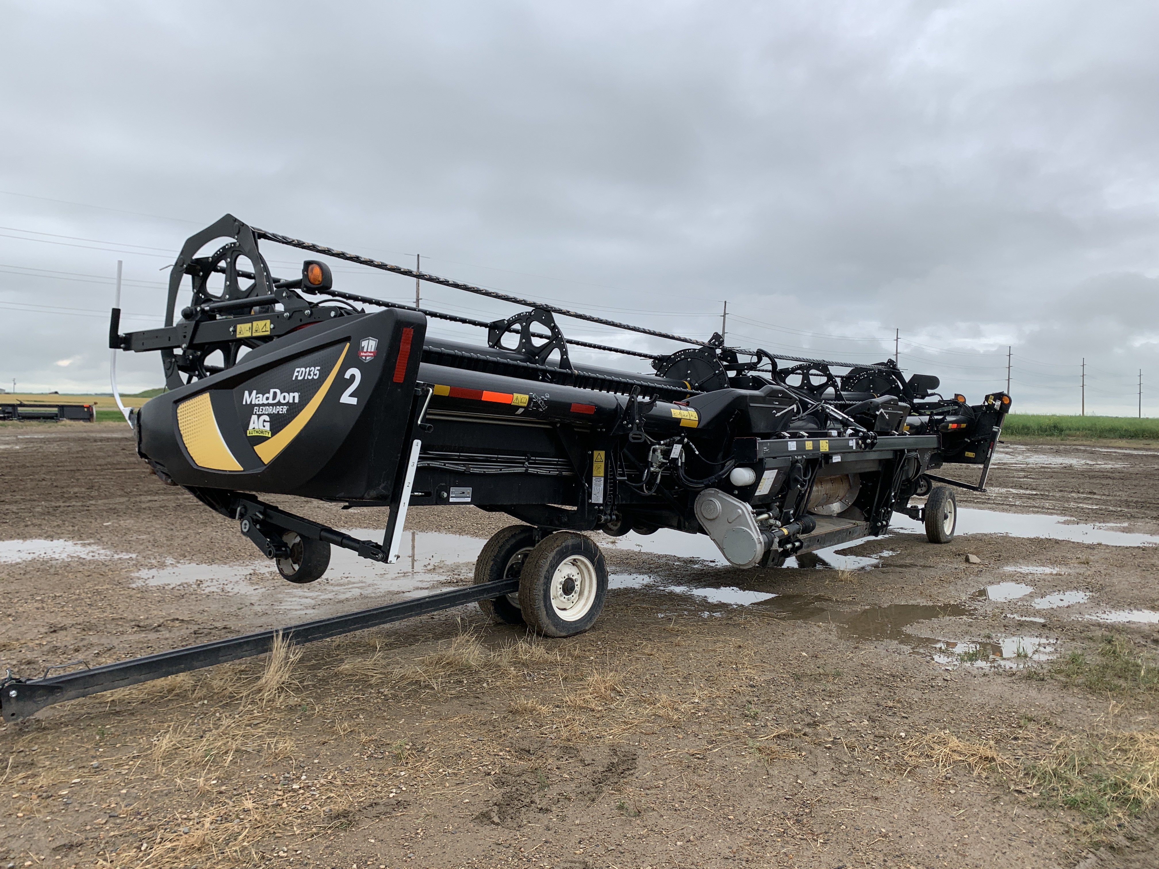 2019 MacDon FD135 Header Combine